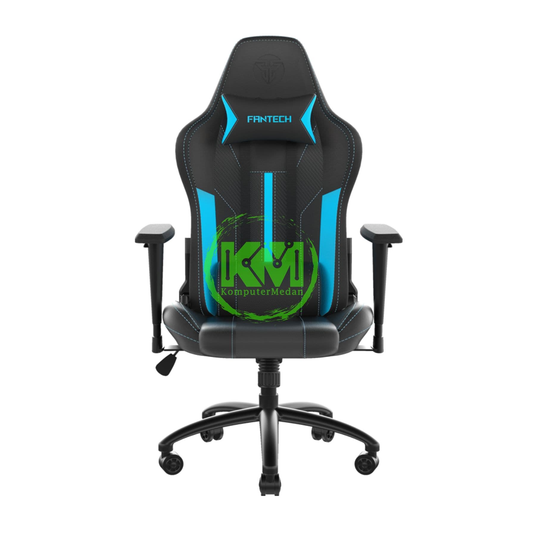 FANTECH GAMING CHAIR - KORSI GC-191 / CRIMSON RED, AZURE BLUE - Image 5
