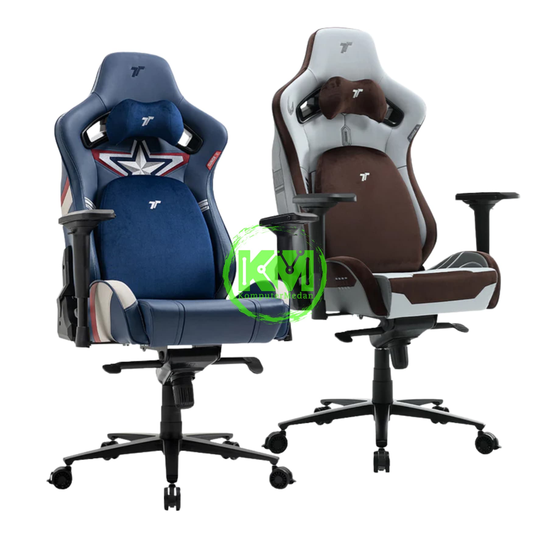 TTRACING SURGE X GAMING CHAIR (CAPTAIN AMERICA / MANDALORIAN EDITION)