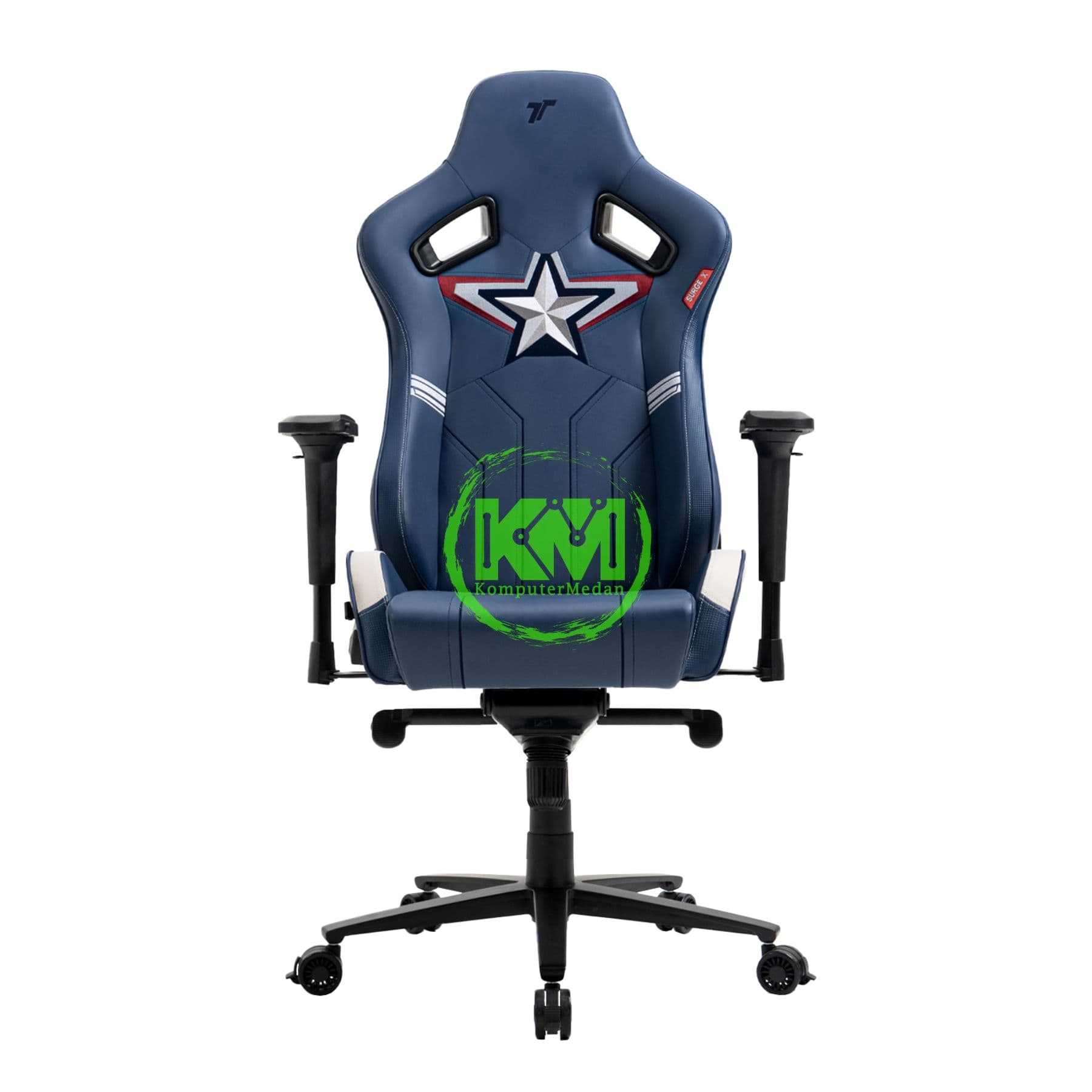 TTRACING SURGE X GAMING CHAIR (CAPTAIN AMERICA / MANDALORIAN EDITION) - Image 2