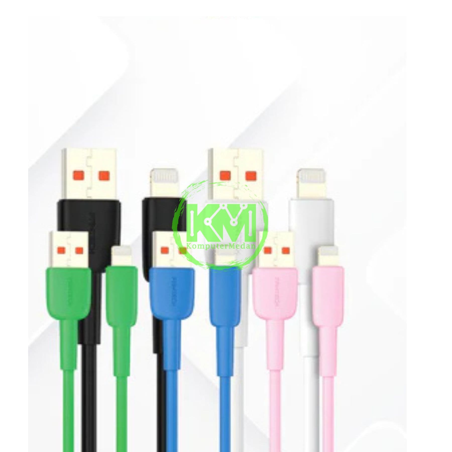 FANTECH DURALINK KLT1201 CABLE - BLACK, BLUE, GREEN, PINK & WHITE - Image 1
