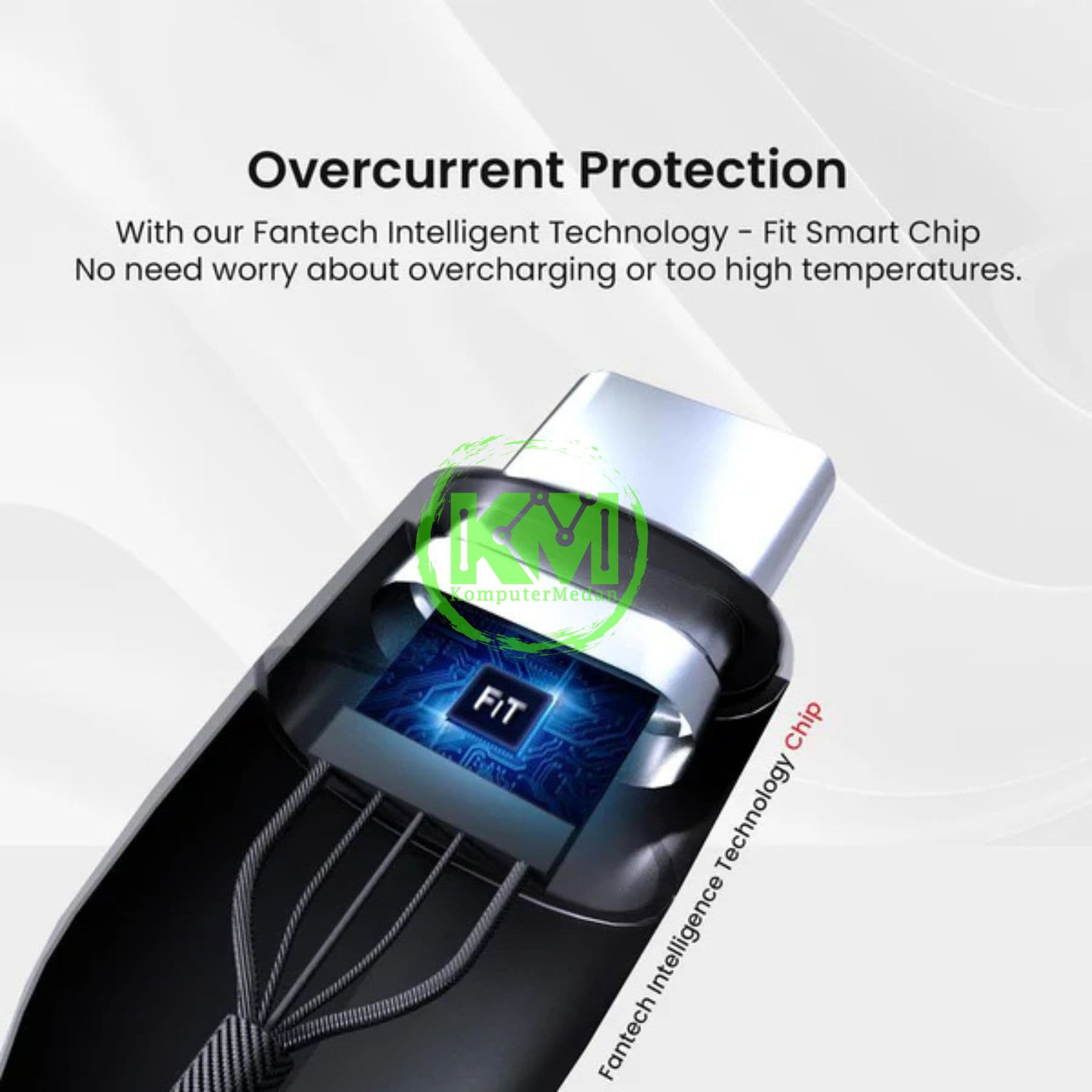 FANTECH HYPERLINK KV65C1201 CABLE - BLACK - Image 2