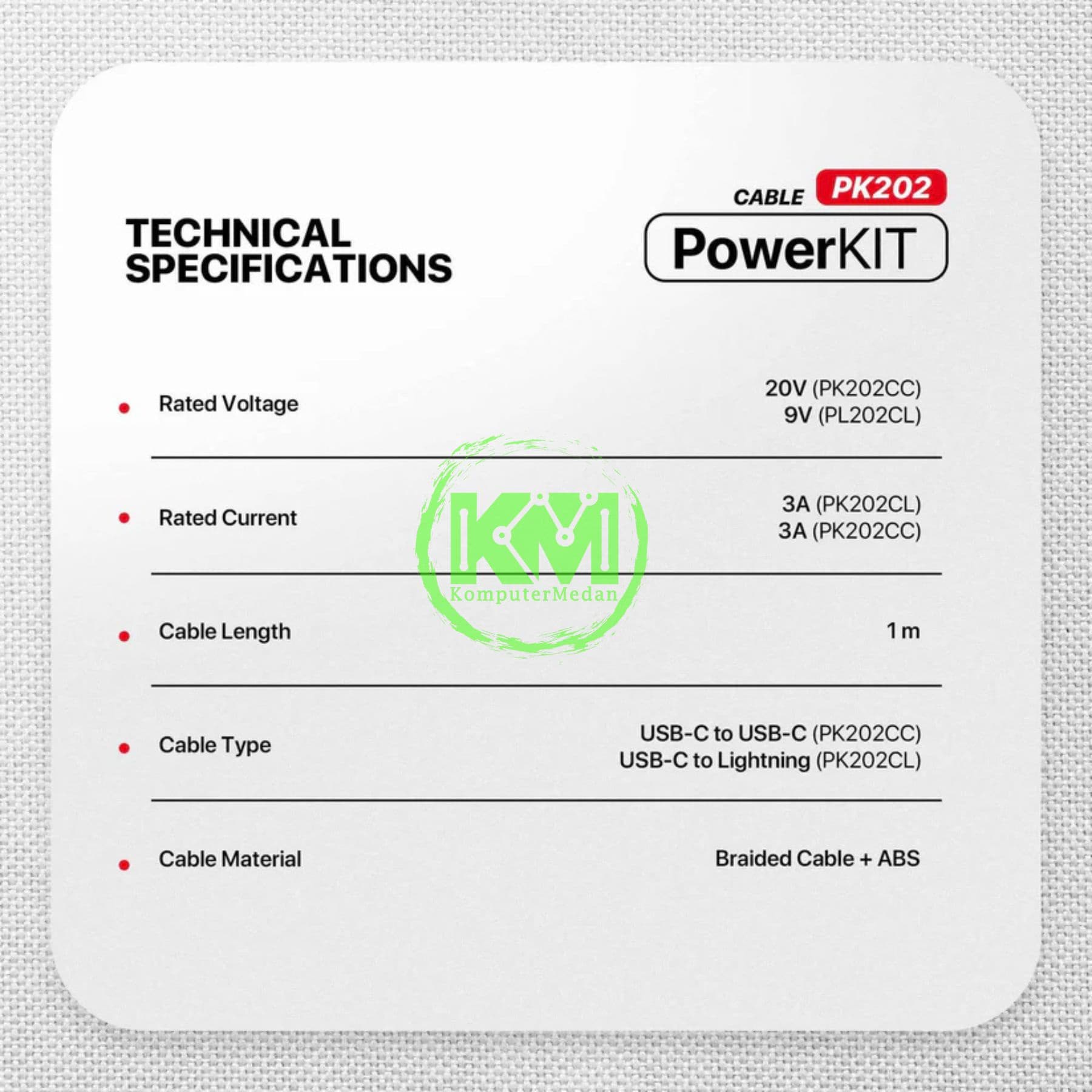 FANTECH POWER KIT PK202CL (BUNDLING C TO L) - WHITE - Image 5