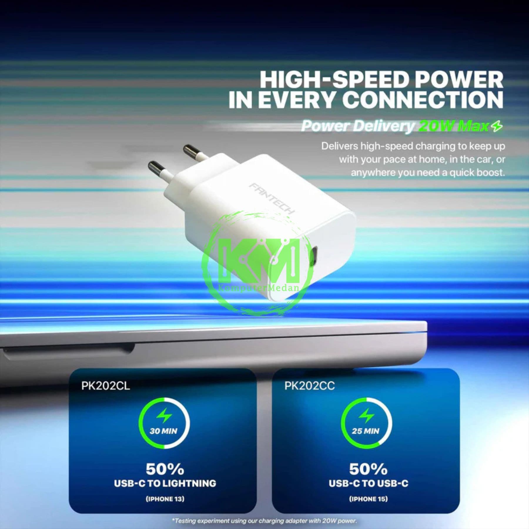 FANTECH POWER KIT PK202CC (BUNDLING C TO C) - WHITE - Image 2