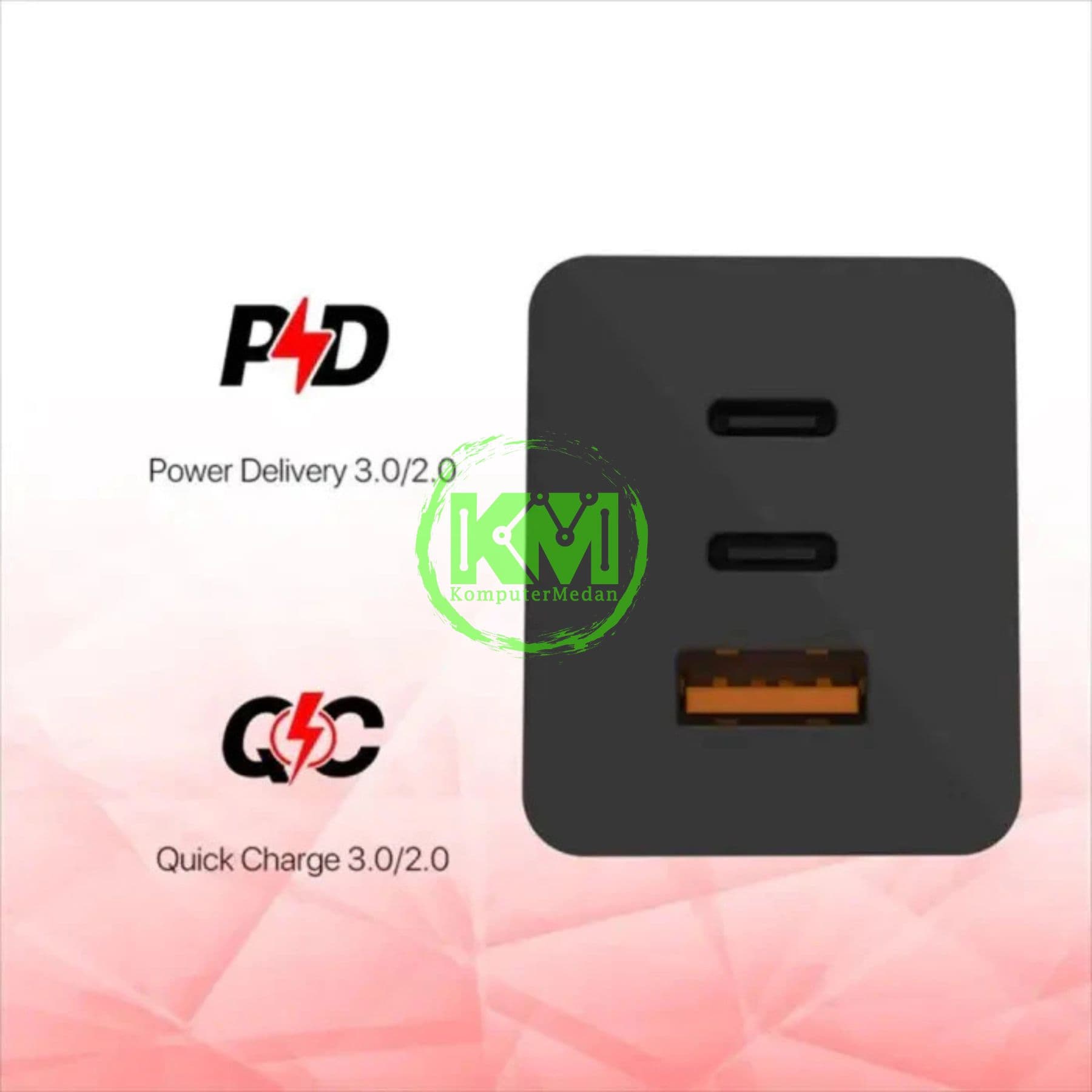 FANTECH POWER PLUS CWG301 GAN CHARGER - BLACK - Image 4