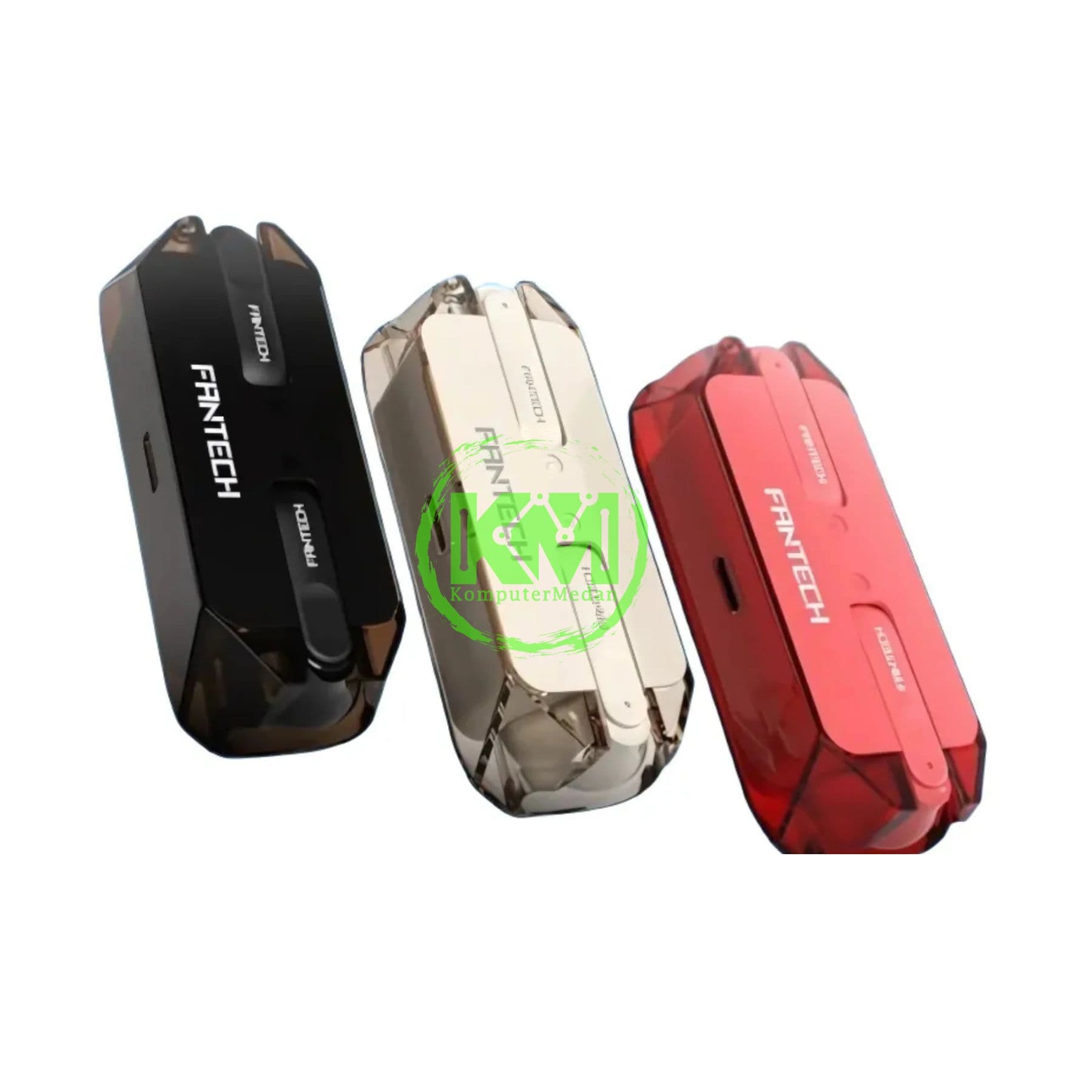 FANTECH WAVE11 V2 TW11 V2 TRUE WIRELESS - BLACK, BEIGE & RED