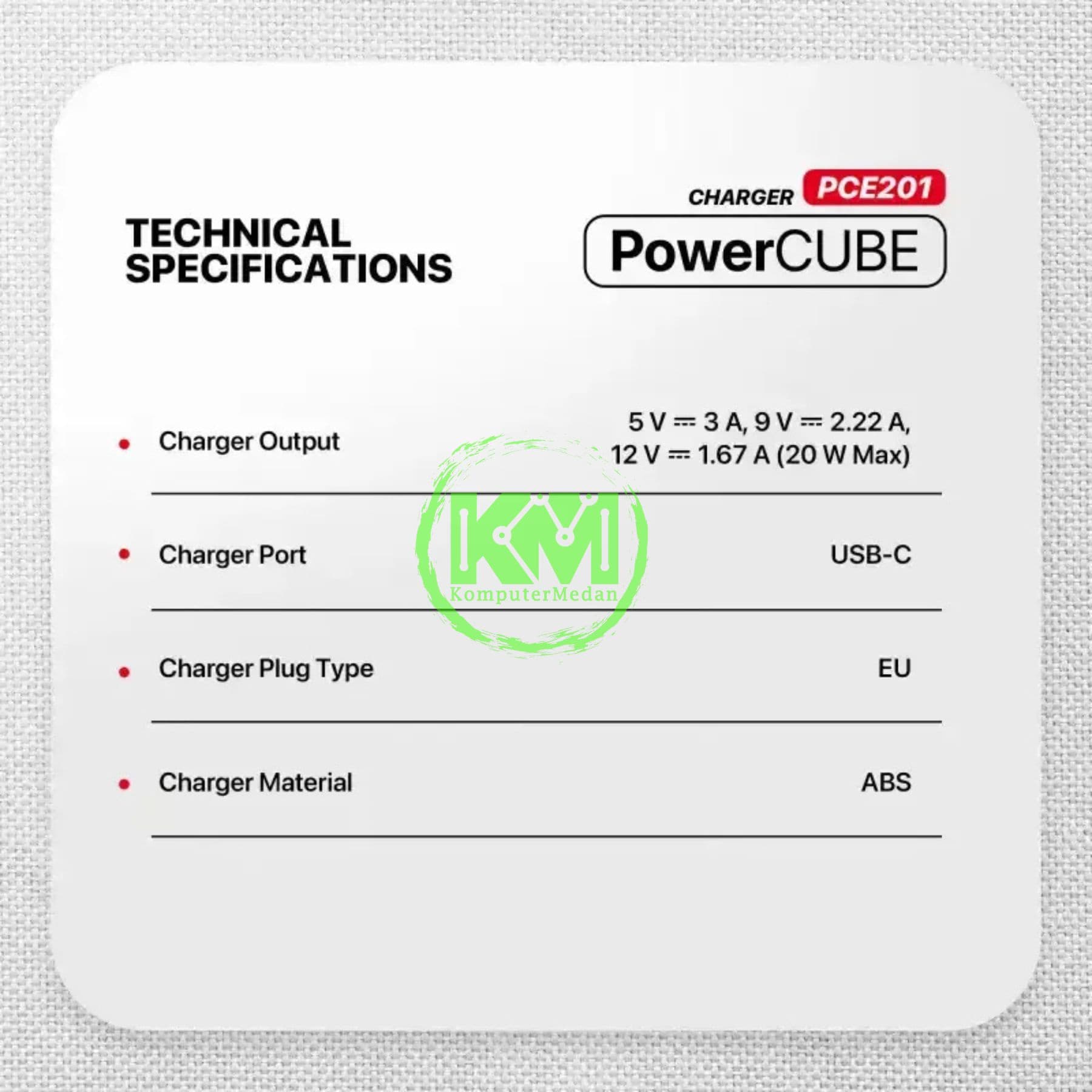 FANTECH POWER CUBE PCE201 CHARGER - WHITE - Image 7