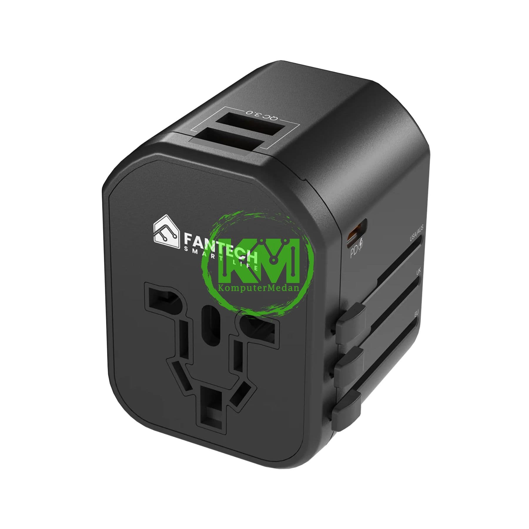 FANTECH POWER CUBE TAC01 TRAVEL ADAPTER