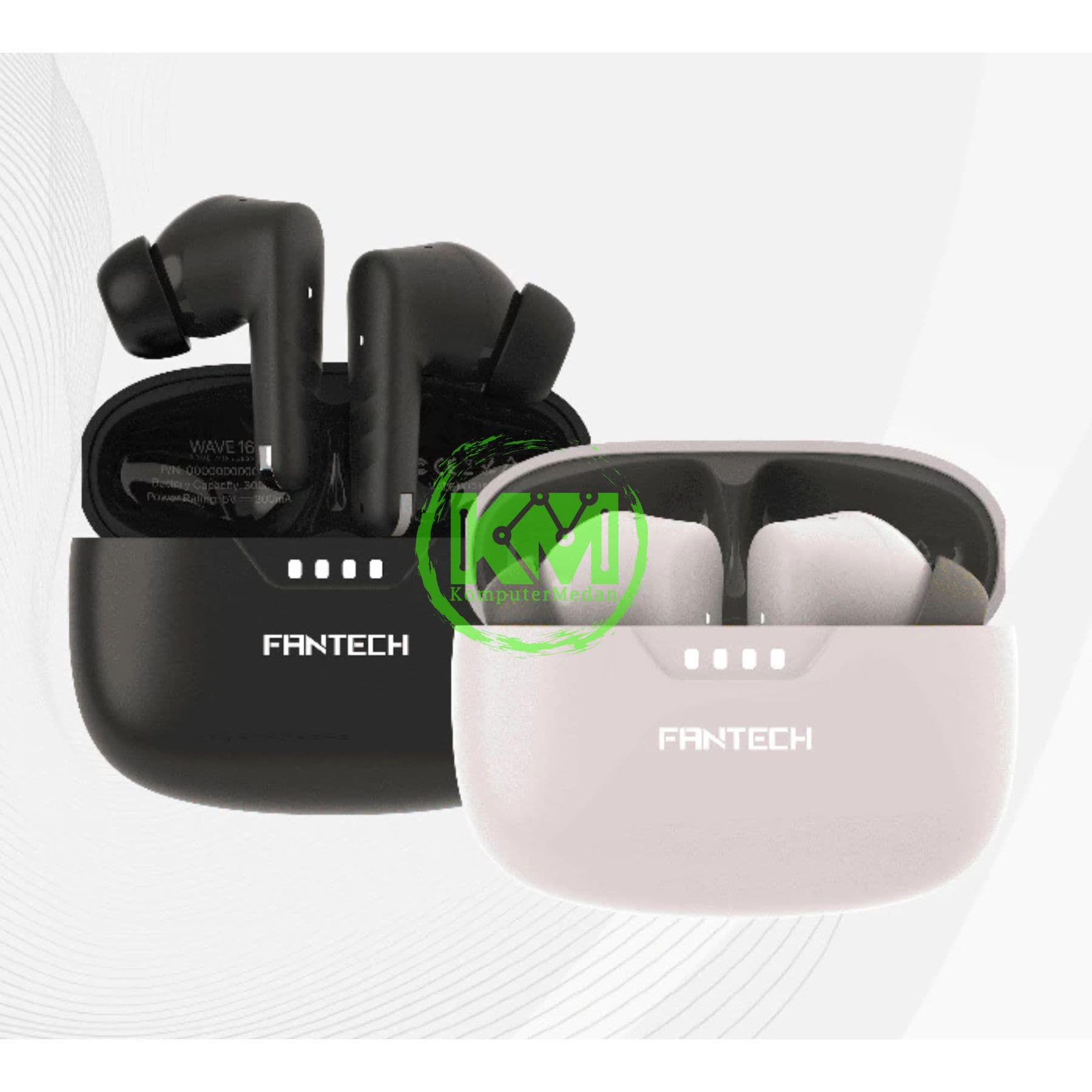 FANTECH WAVE TW16 TRUE WIRELESS - BLACK & GREY