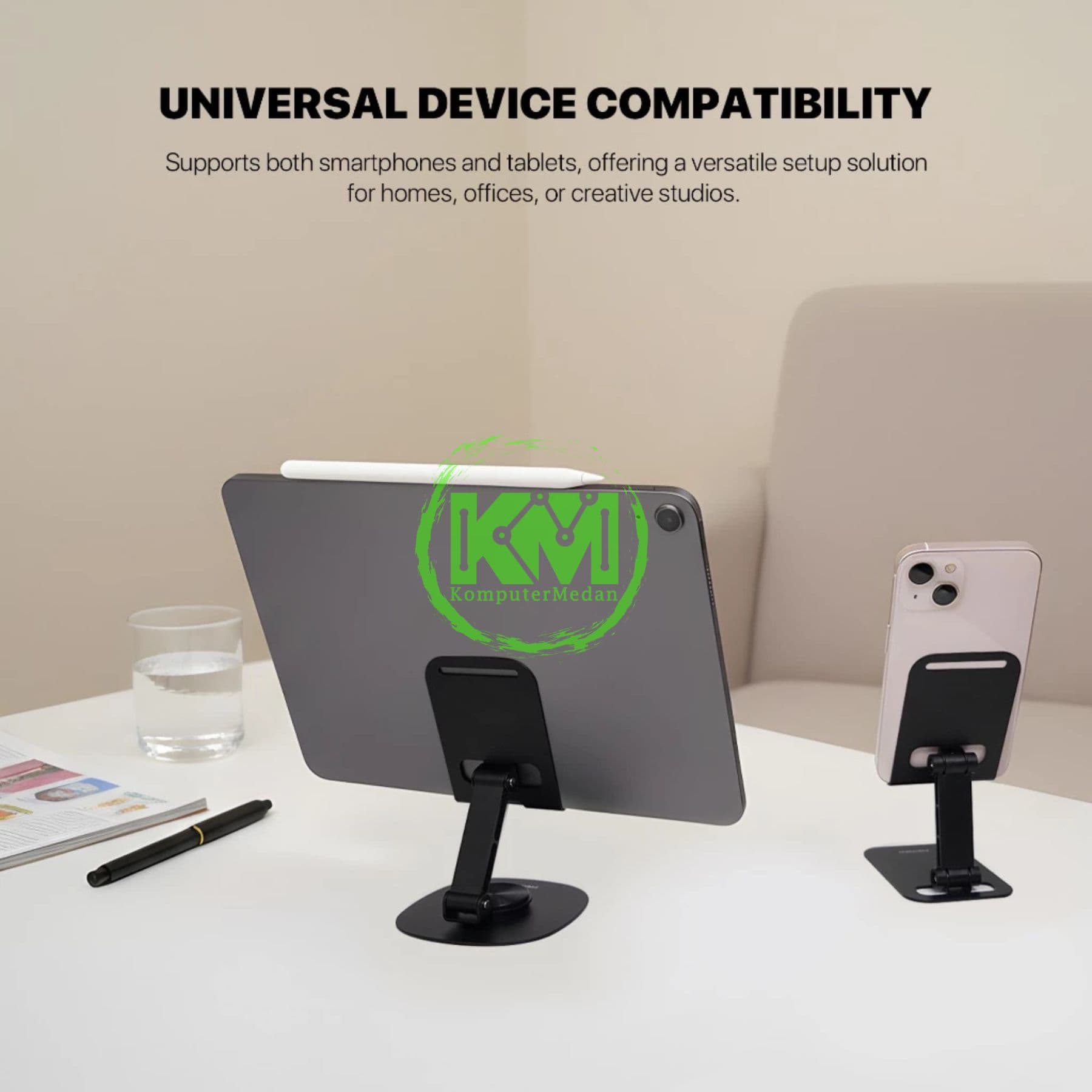 FANTECH DESK PHONE HOLDER FPH02 PHONE ACCESORIES - BLACK - Image 5