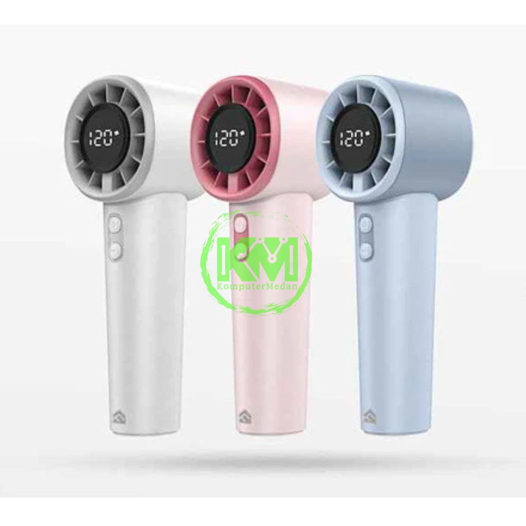 FANTECH 1100 RPM PAC5 PORTABLE COOLER - GREY, PINK & BLUE - Image 1