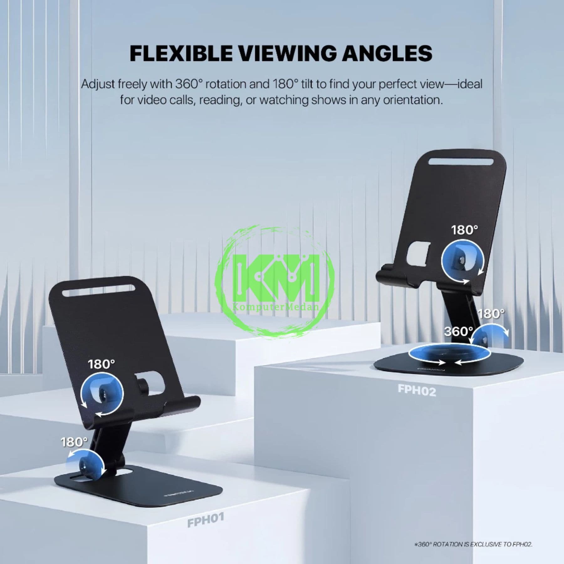 FANTECH DESK PHONE HOLDER FPH02 PHONE ACCESORIES - BLACK - Image 6