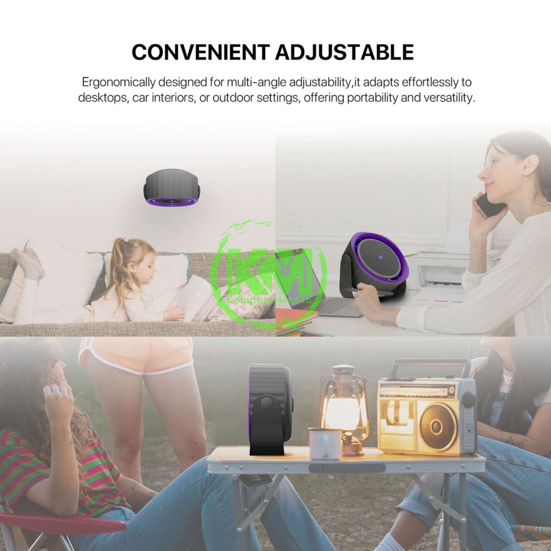 FANTECH PAC4 LITE PORTABLE COOLER - BLACK - Image 3