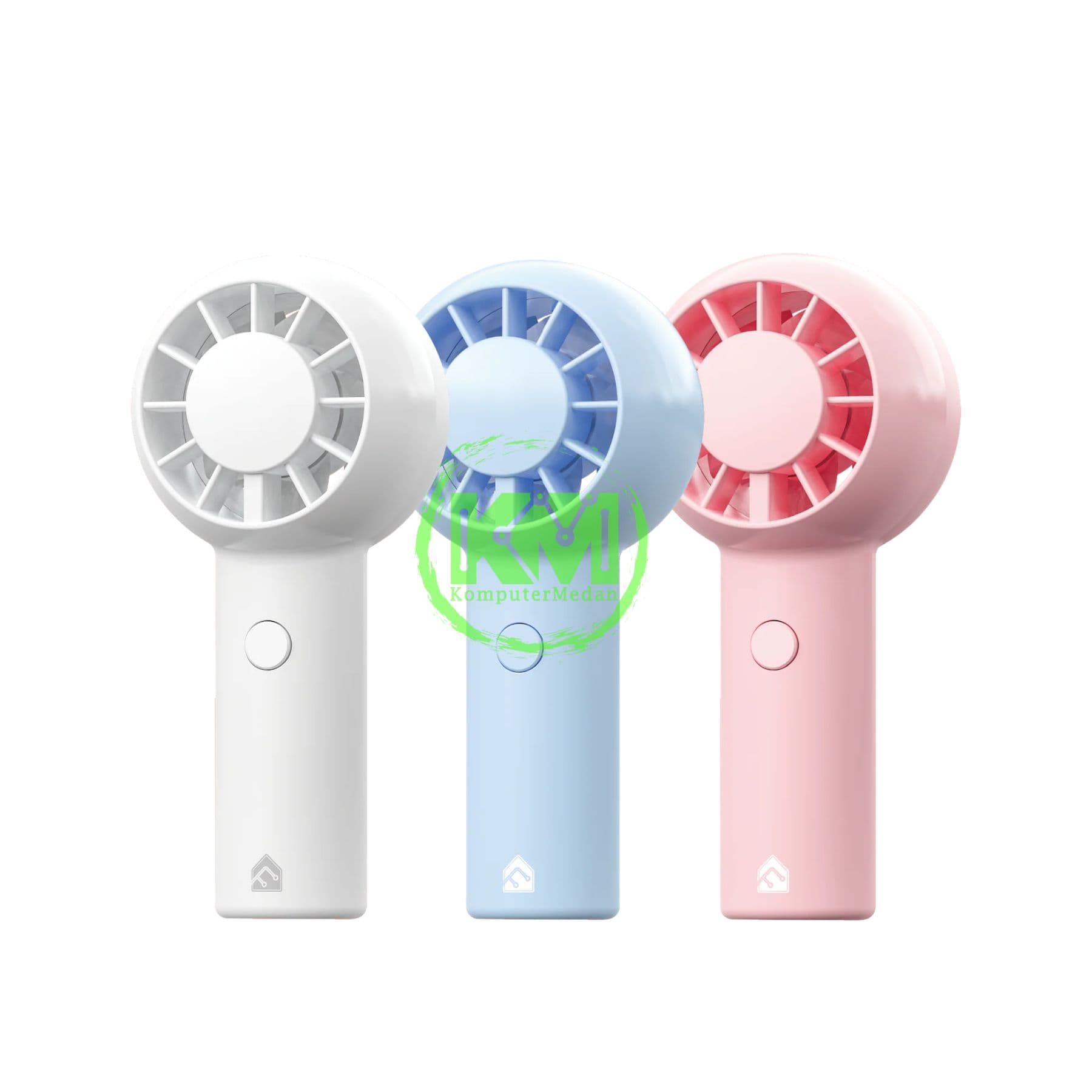 FANTECH PAC1 PORTABLE COOLER - PINK, BLUE & WHITE - Image 1