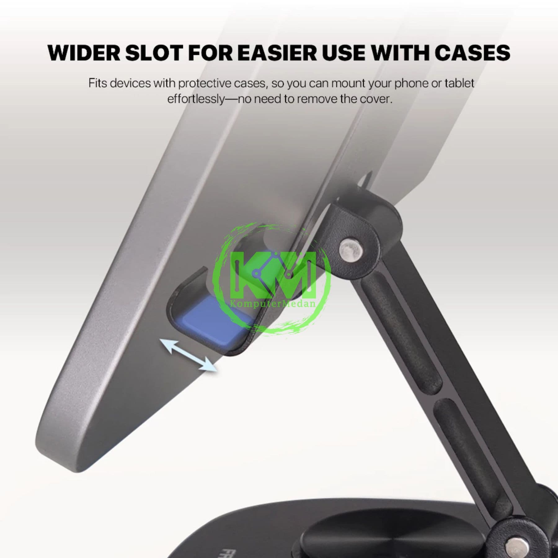 FANTECH DESK PHONE HOLDER FPH01 PHONE ACCESORIES - BLACK - Image 4