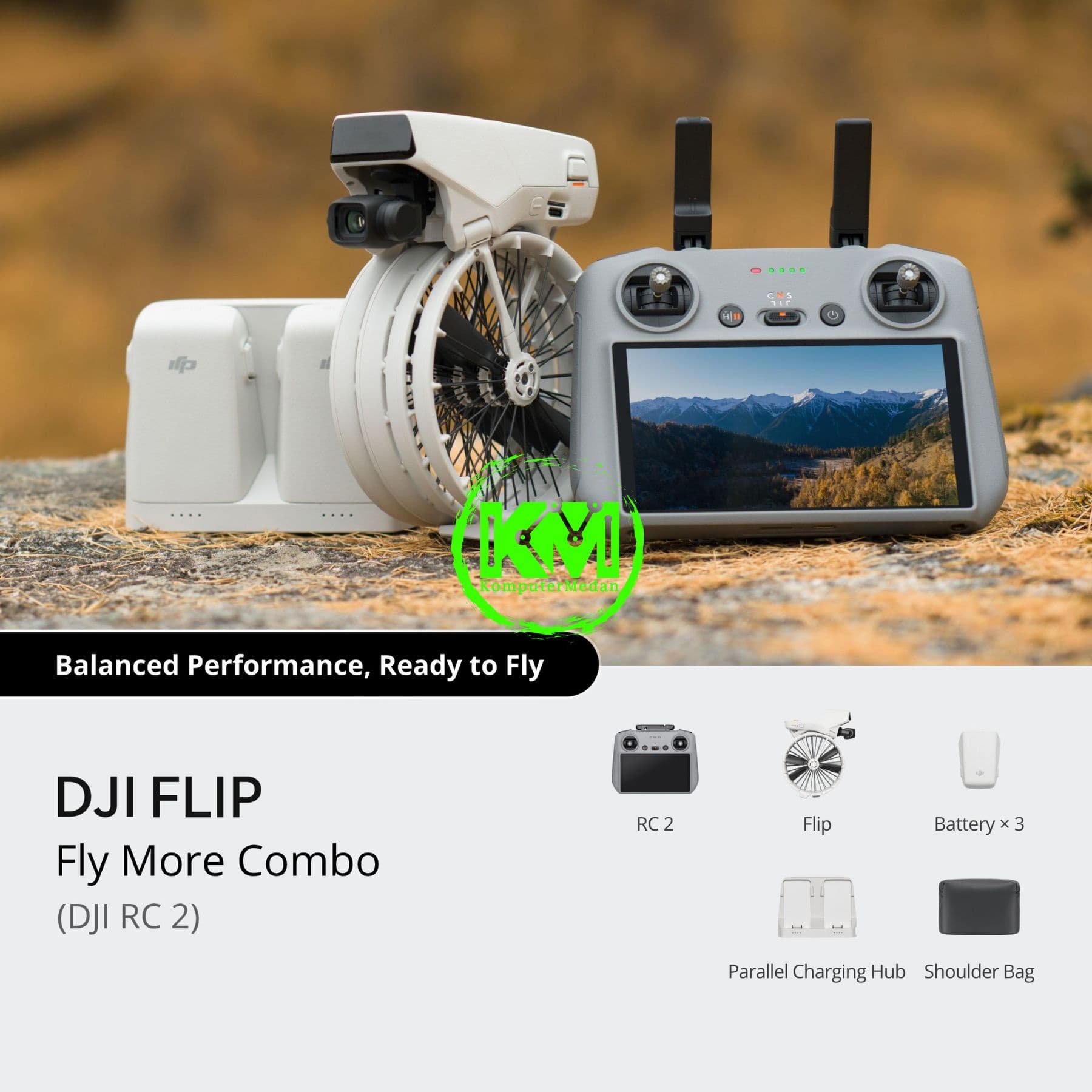DJI FLIP FLY MORE COMBO (RC 2) 8100147059 - Image 8
