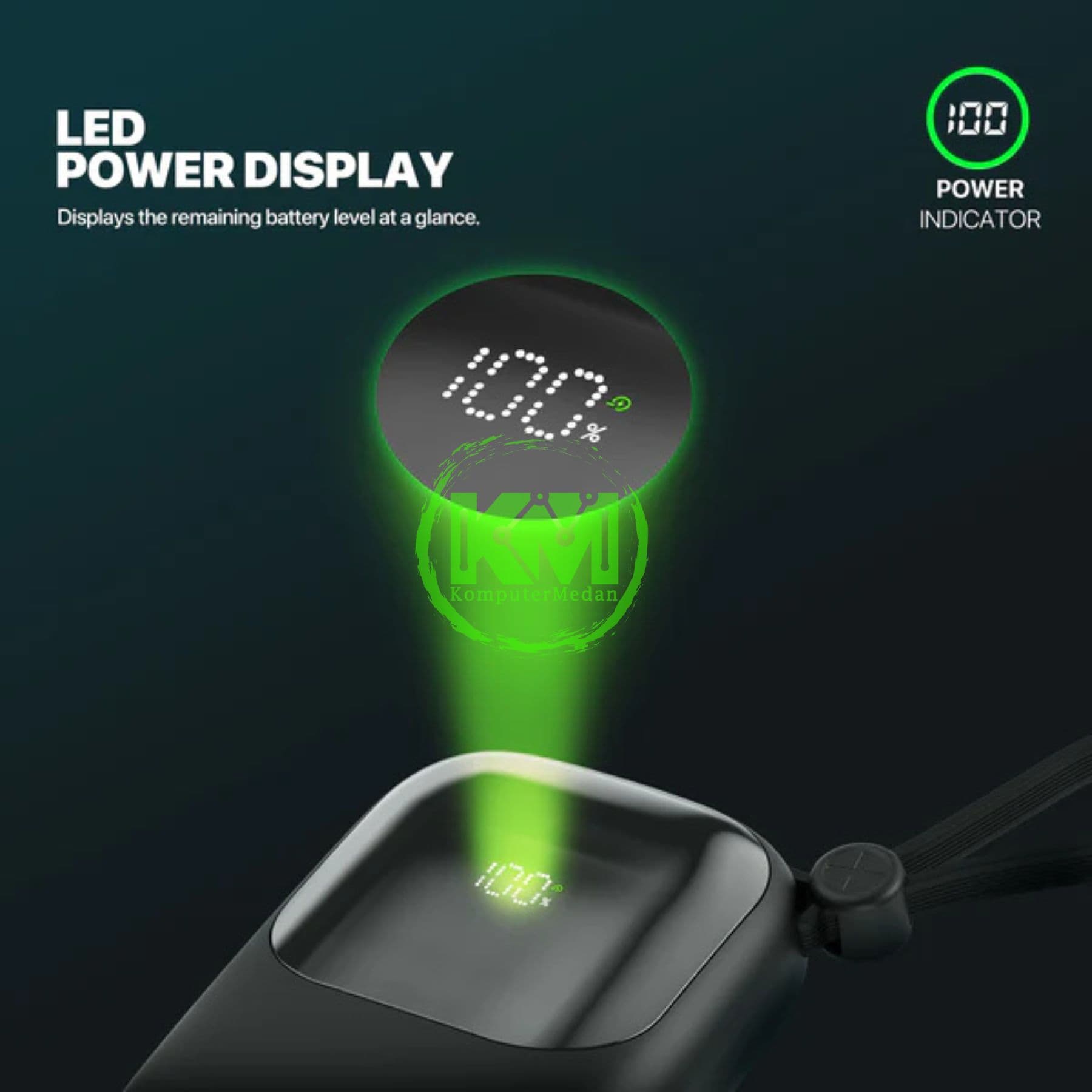 FANTECH POWER PACK T3 POWERBANK - BLACK & WHITE - Image 3
