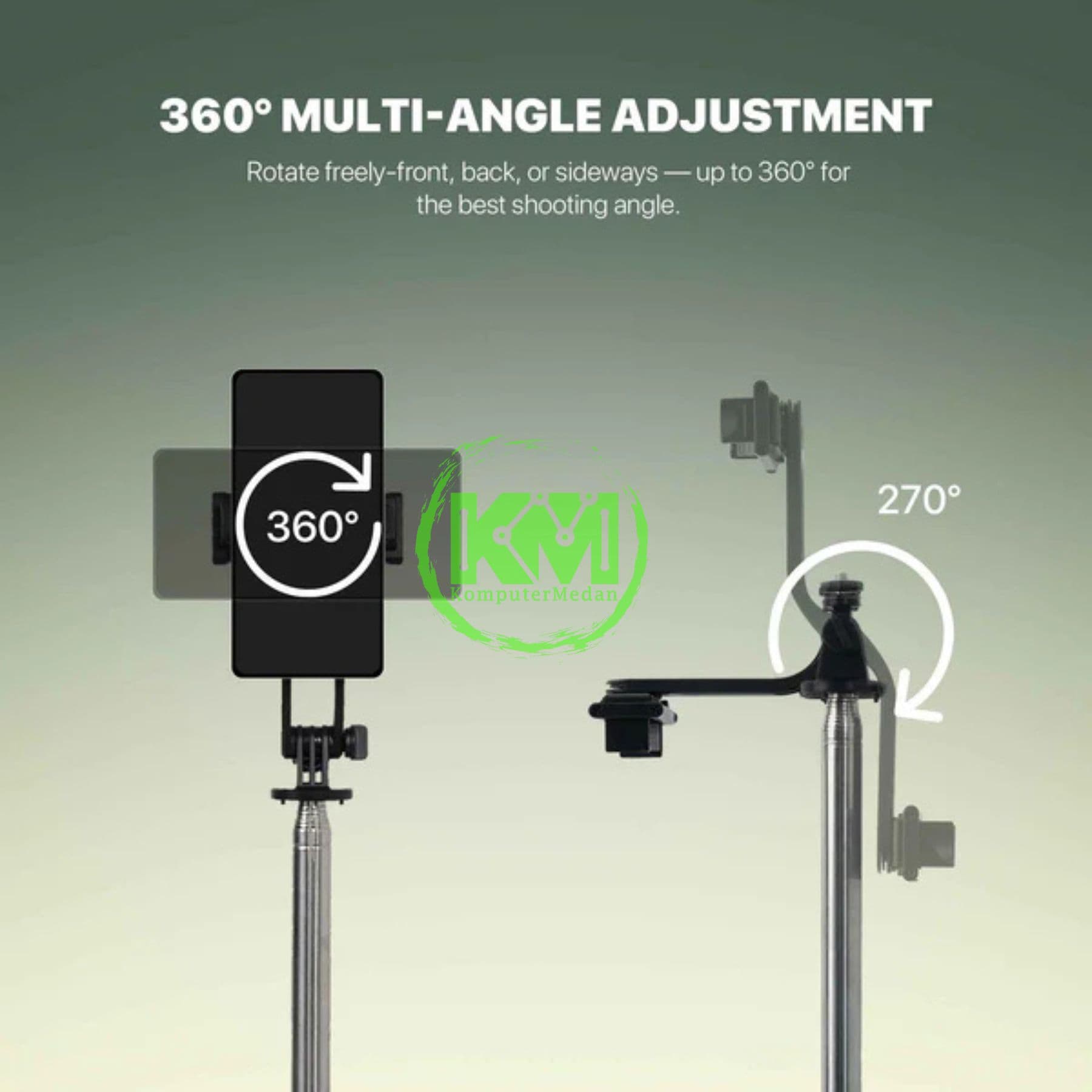 FANTECH SELFIE STIK SS175 PHONE ACCESORIES - BLACK - Image 2