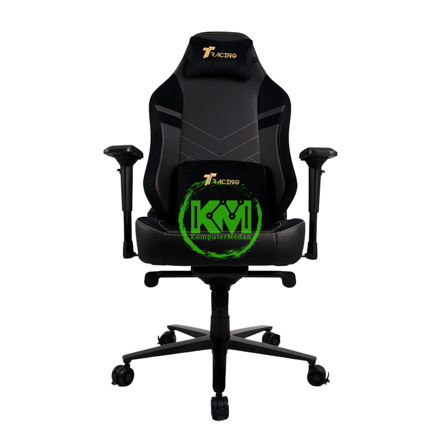 TTRACING MAXX GAMING CHAIR (ROYAL BLACK / MIDNIGHT STEALTH) - Image 2