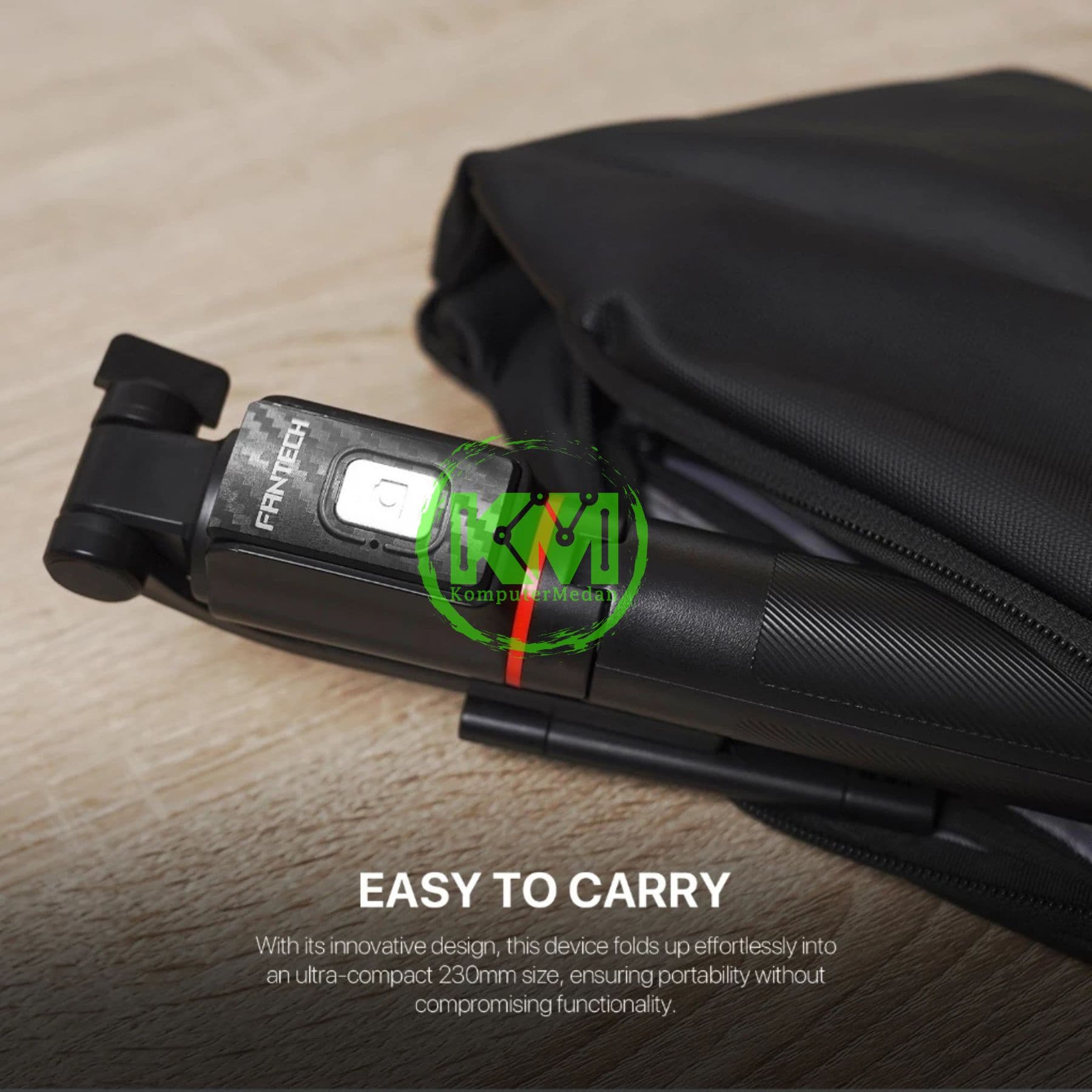 FANTECH SELFIE STIK SS100 BK PHONE ACCESORIES - BLACK - Image 3