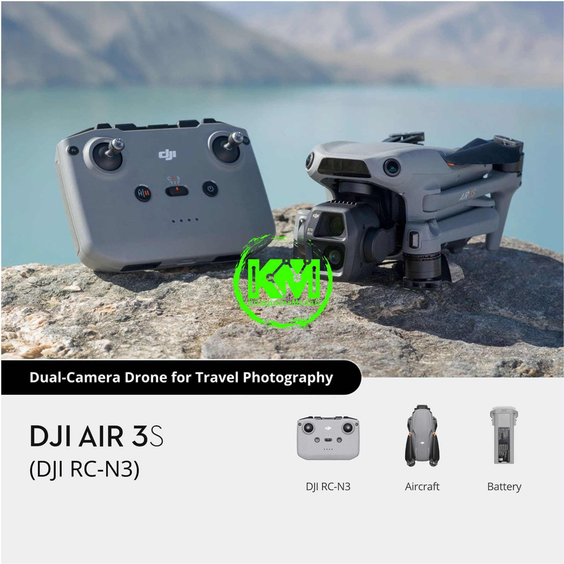 DJI AIR 3S (RC-N3) 8100026296 - Image 7