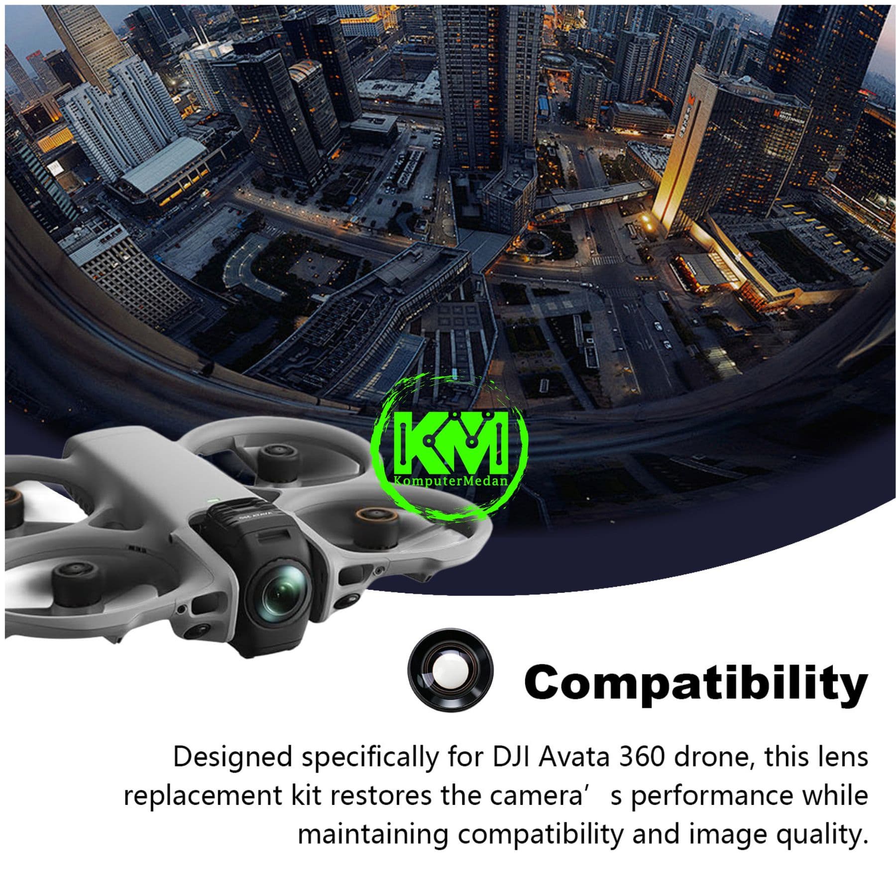 DJI Avata 360 Replacement Lens Kit 8100258909 - Image 3