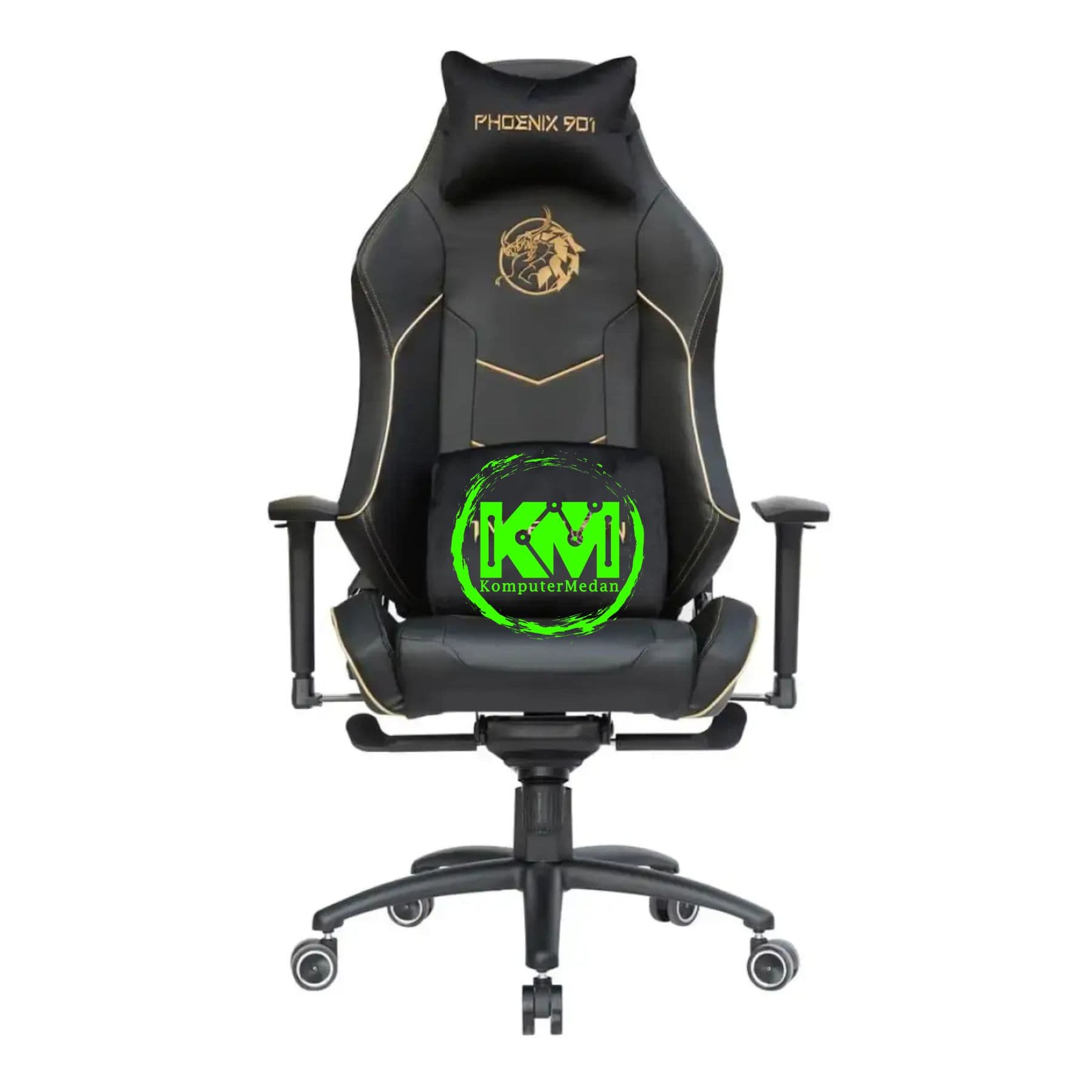 IMPERION GAMING CHAIR PHOENIX 901 (BLACK GOLD) - NON PPN - Image 1