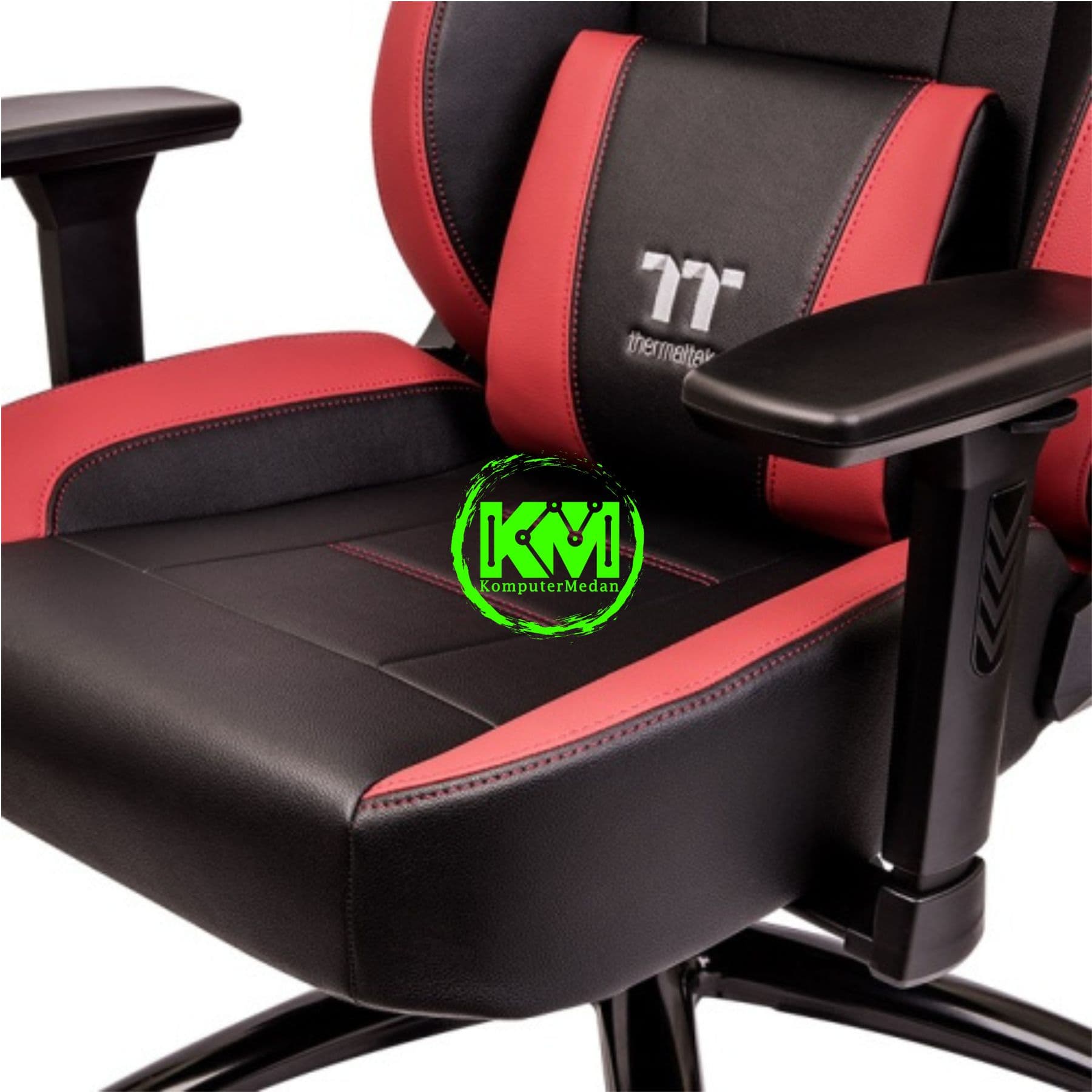 THERMALTAKE GAMING CHAIR U COMFORT - BLACK RED - Image 6