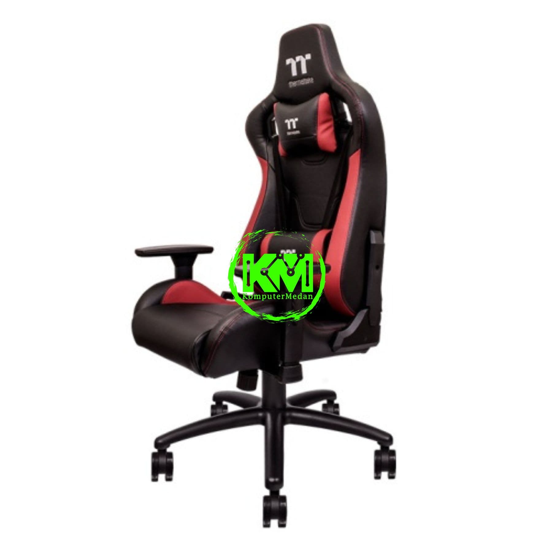 THERMALTAKE GAMING CHAIR U FIT - BLACK RED - Image 3