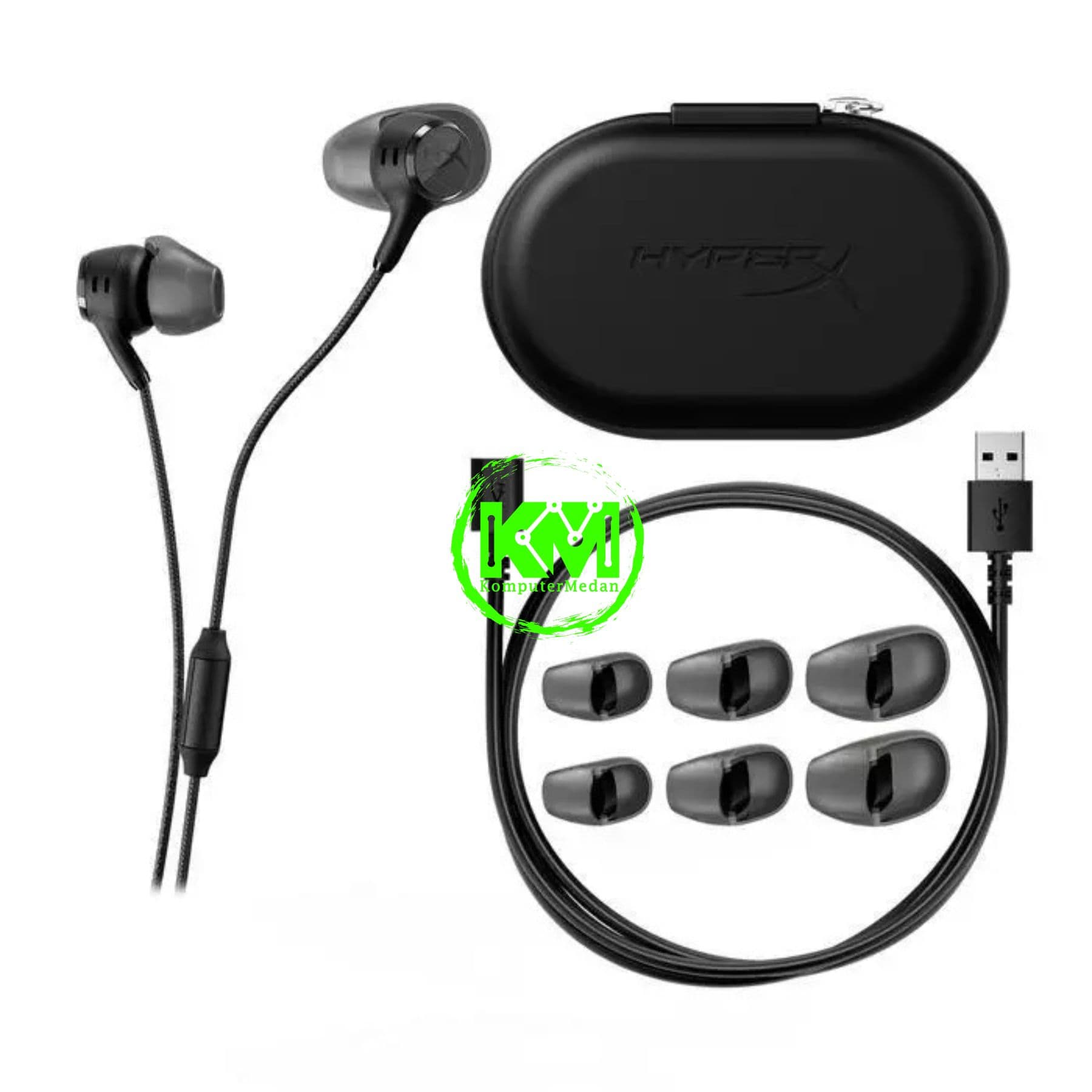 HYPERX CLOUND EARBUDS III S (RED, BLACK) - Image 3
