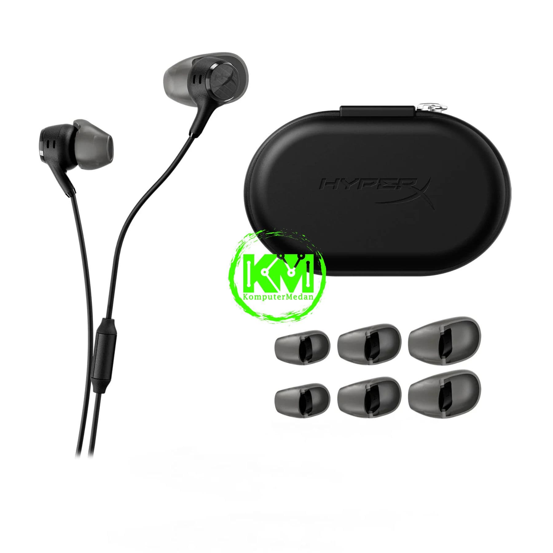 HYPERX CLOUND EARBUDS III (RED, BLACK) - Image 4