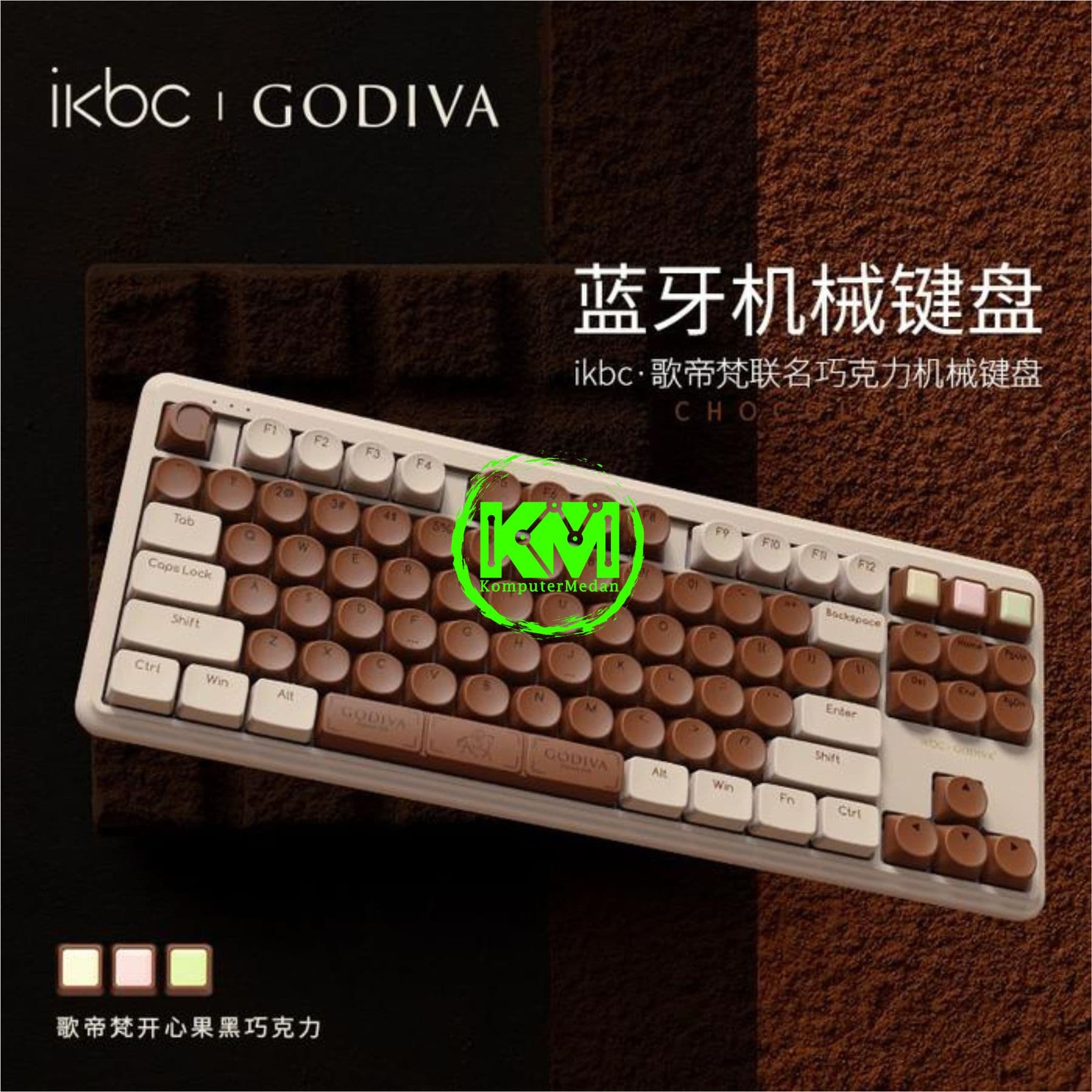 IKBC GODIVA PBT 2.4G WIRELESS (RED SWITCH) - TKL - Image 2