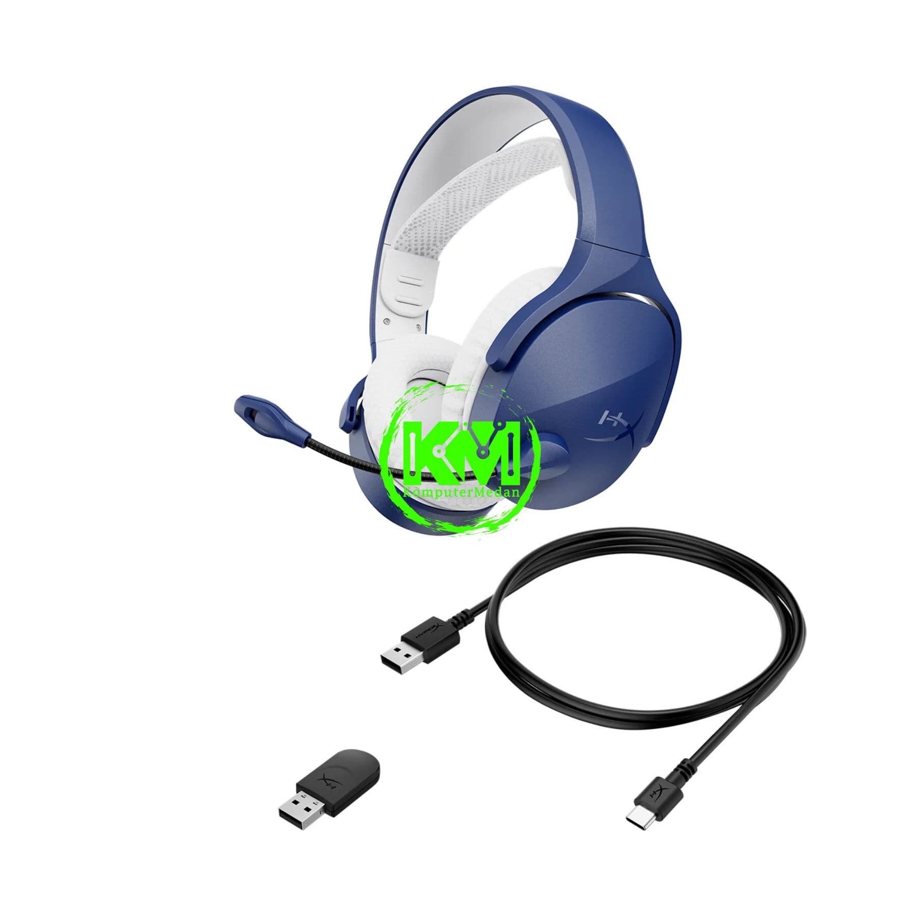 HYPERX CLOUND JET WIRELESS (BLACK, BLUE) - Image 8