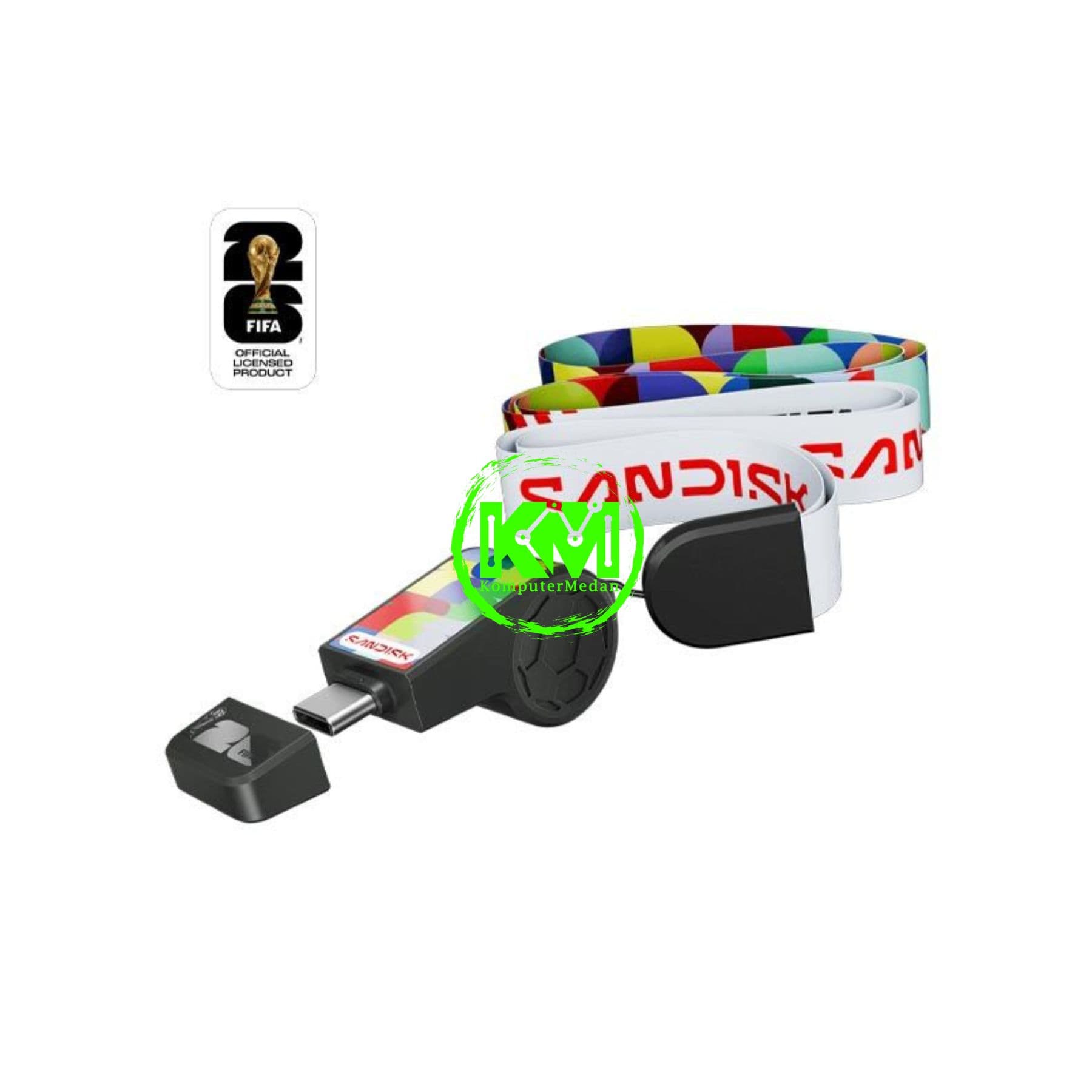 SANDISK FIFA WORLD CUP EDITION 64GB FLASDISH TYPE C