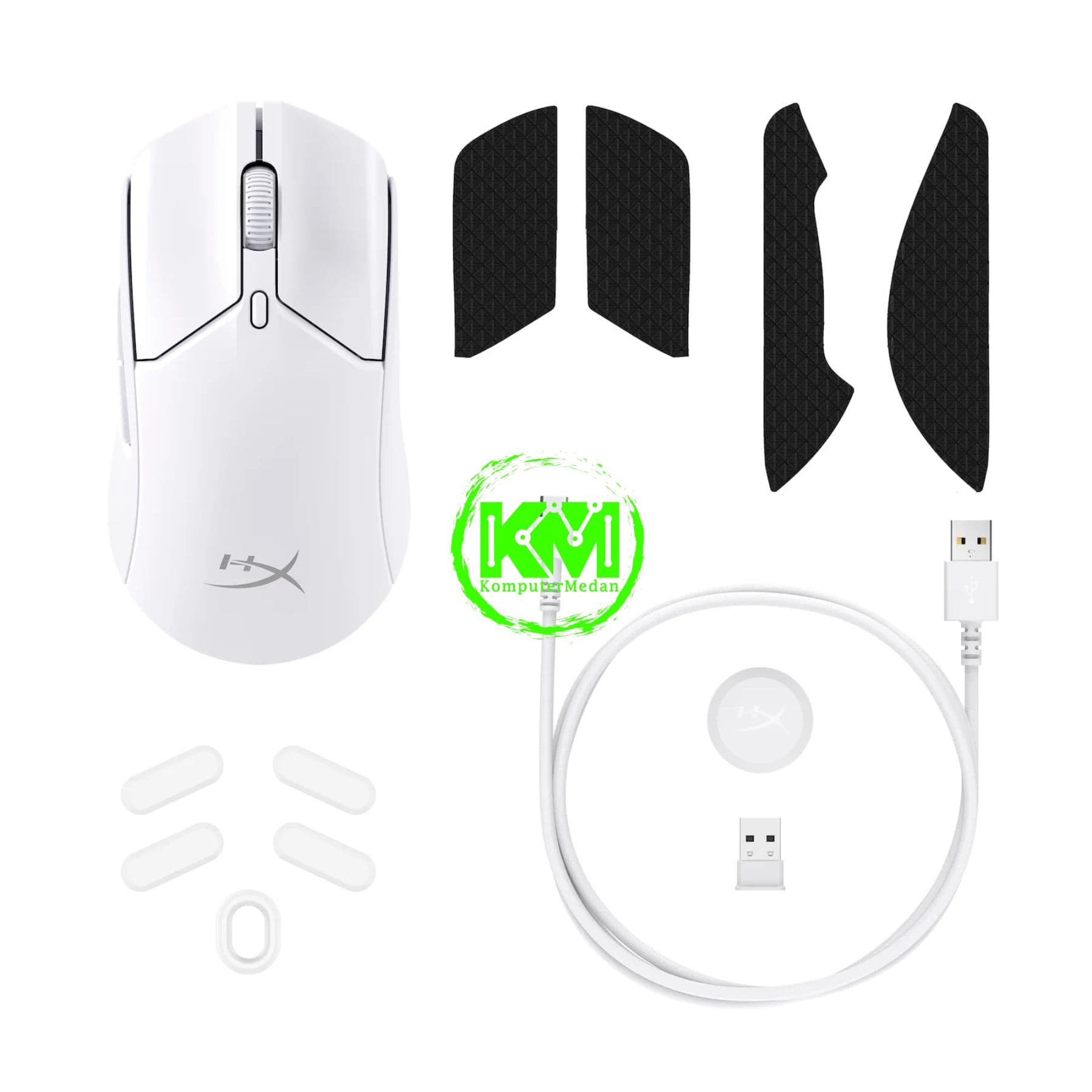 HYPERX PULSEFIRE HASTE 2 (BLACK/WHITE) - Image 9