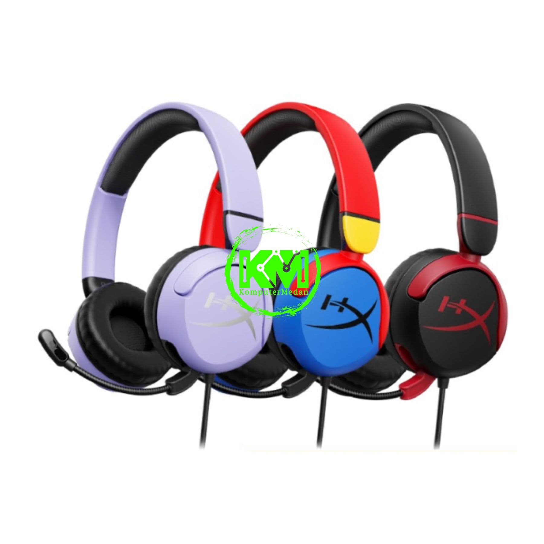 HYPERX CLOUND MINI (BLACK,MULTI,LAVENDER) - Image 1