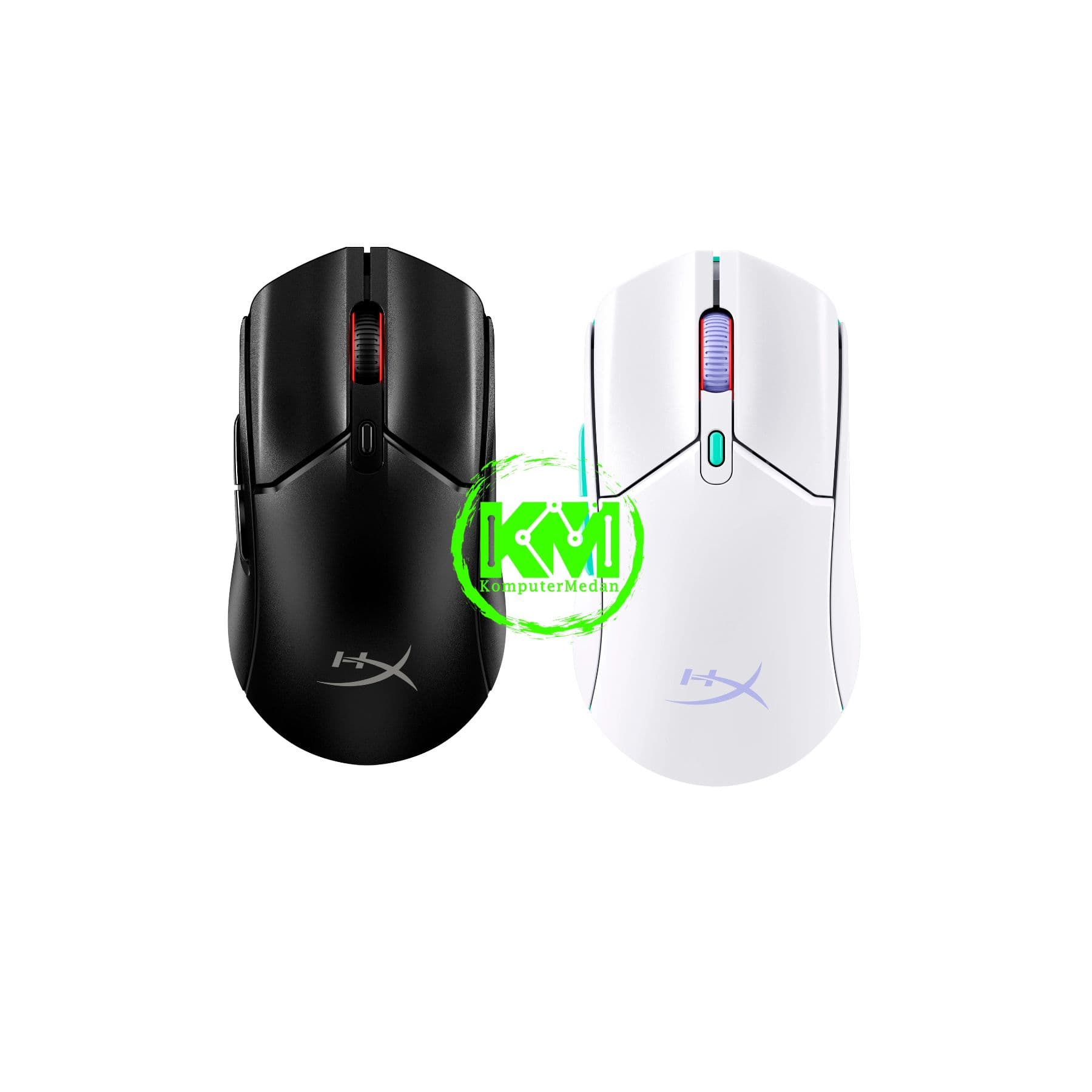 HYPERX PULSEFIRE HASTE 2 CORE WIRELESS (BLACK/WHITE)