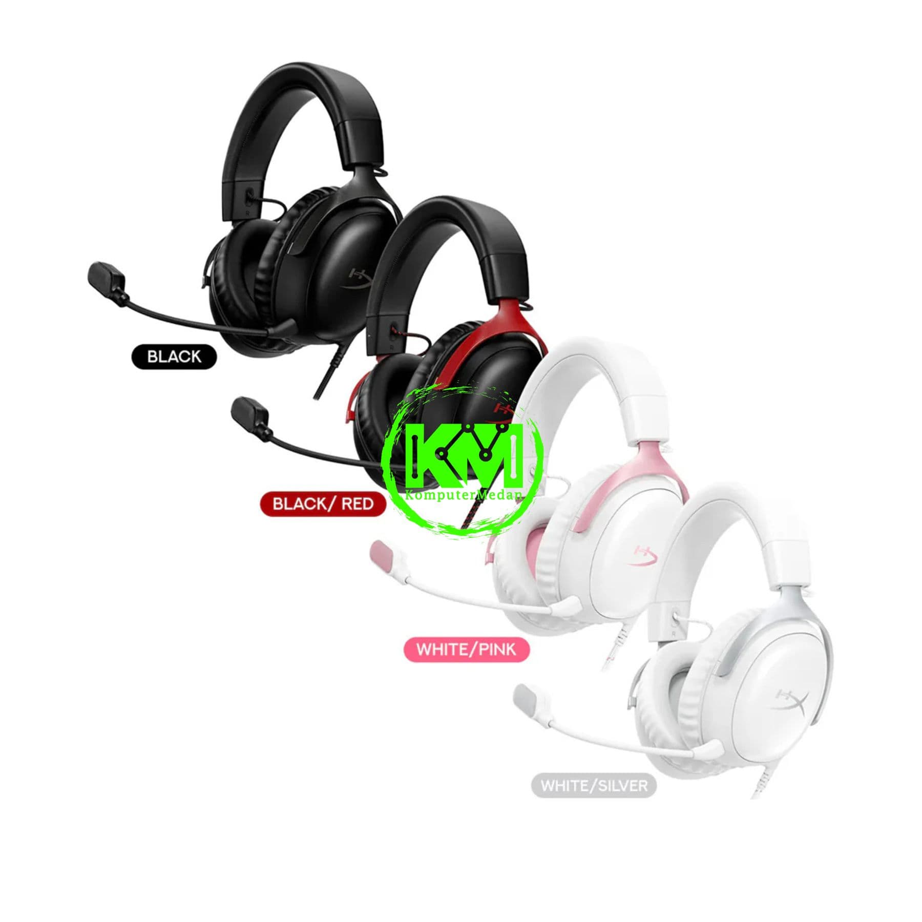 HYPERX CLOUND III (BLACK, BLACK RED, WHITE PINK, WHITE)