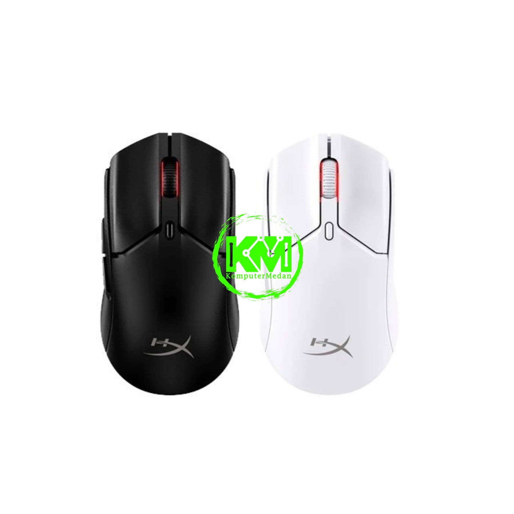 HYPERX PULSEFIRE HASTE 2 (BLACK/WHITE) - Image 1