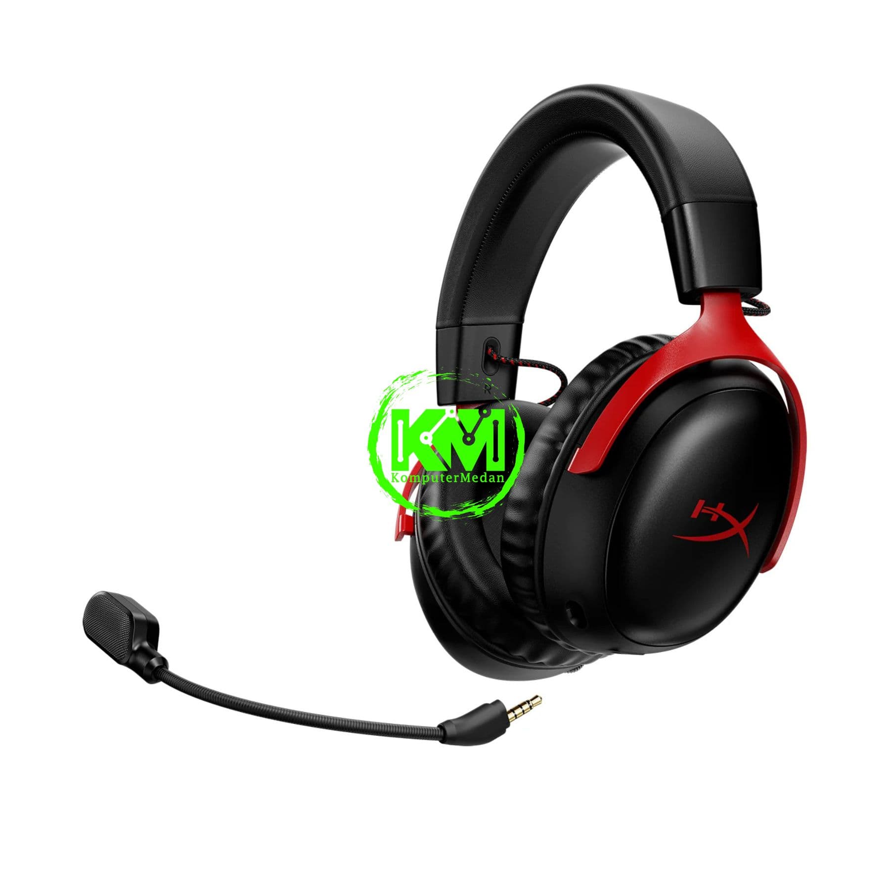 HYPERX CLOUND III WIRELESS (RED, BLACK) - Image 4