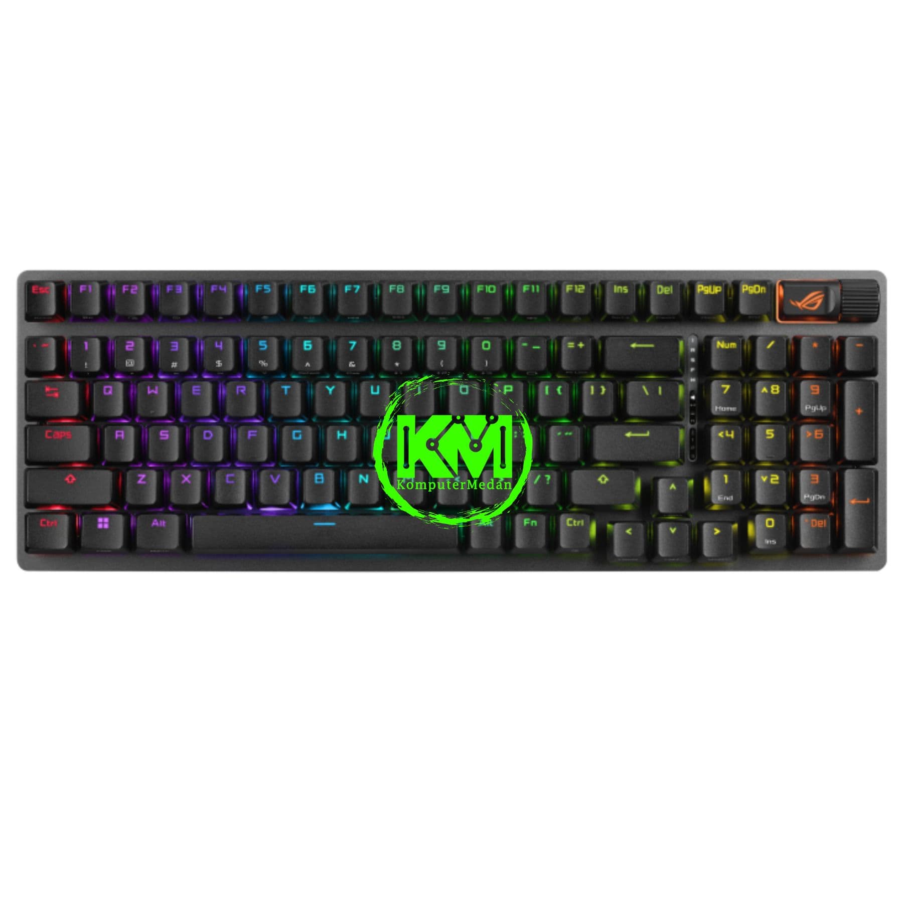 ASUS KEYBOARD ROG STRIX SCOPE II 96 WIRELESS BLACK | WHITE - SNOW SWITCH (LINEAR) - Image 3