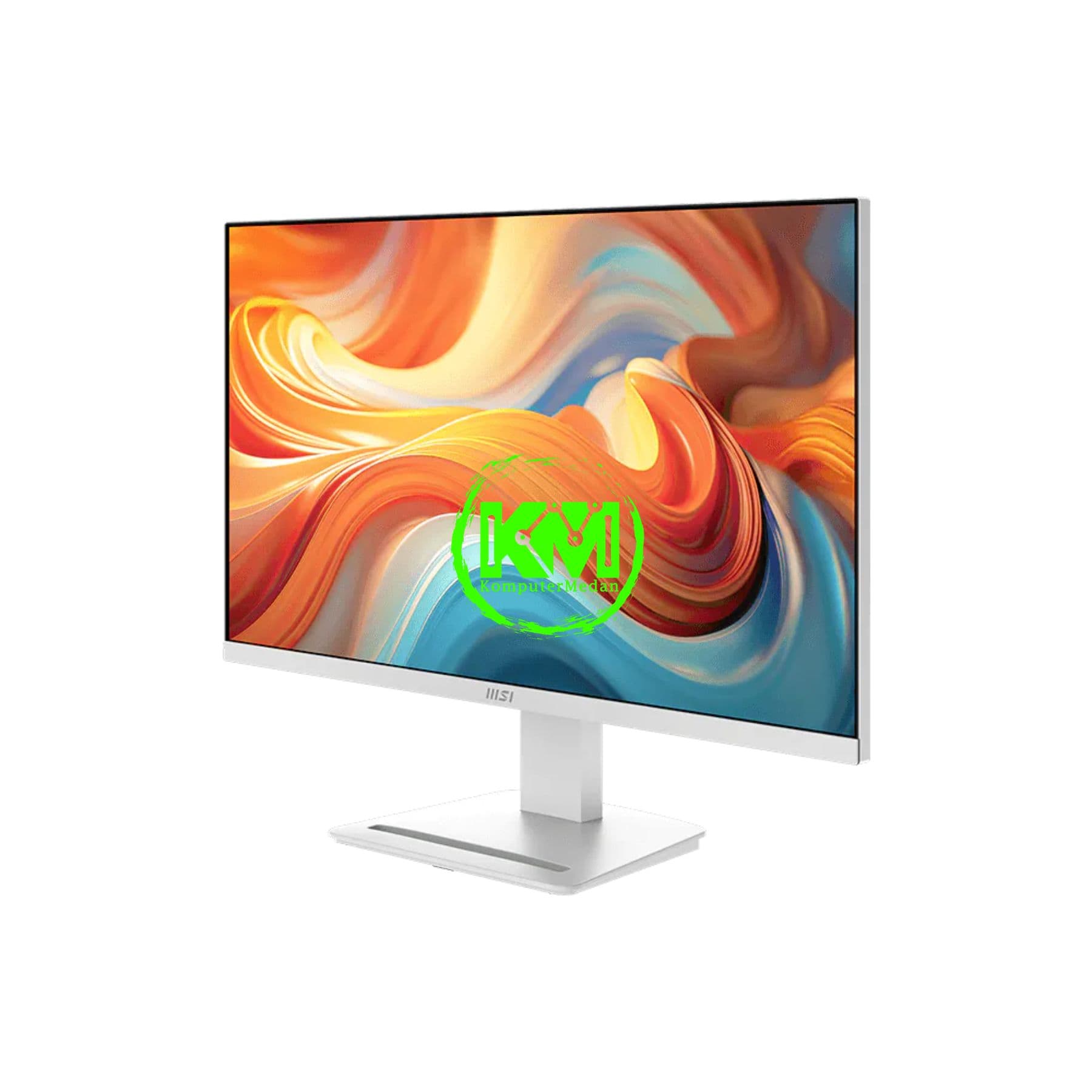 MSI PRO MP273W E14A WHITE (27"/FHD/144HZ/IPS/HDMI/DP/VGA/SPEAKER/EYE-CARE) - Image 3