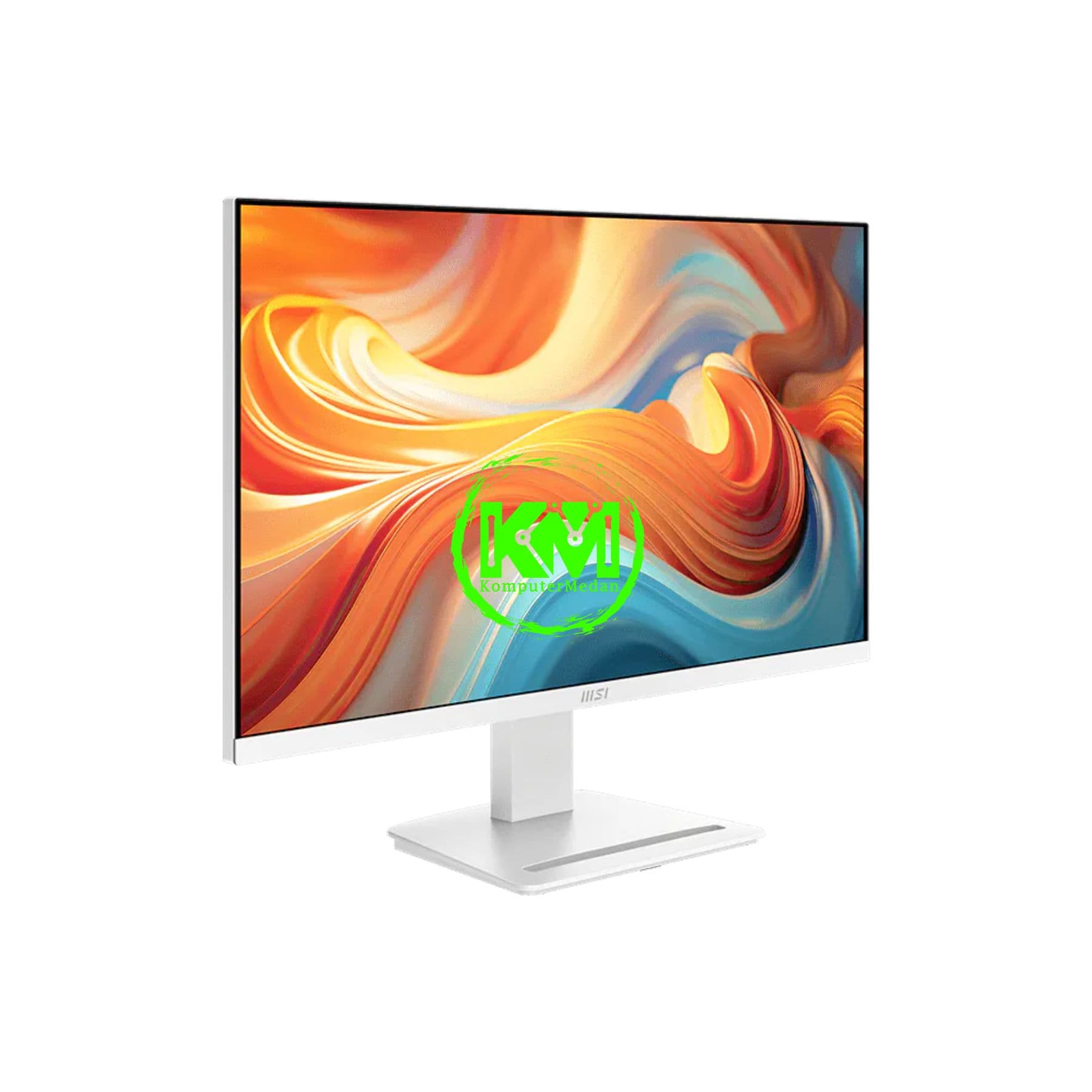MSI PRO MP273W E14A WHITE (27"/FHD/144HZ/IPS/HDMI/DP/VGA/SPEAKER/EYE-CARE) - Image 2