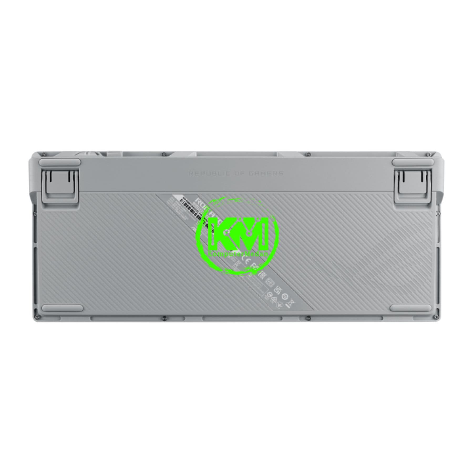 ASUS KEYBOARD ROG AZOTH WHITE - SNOW (LINEAR)/STORM(CLICKY) SWITCH - Image 6
