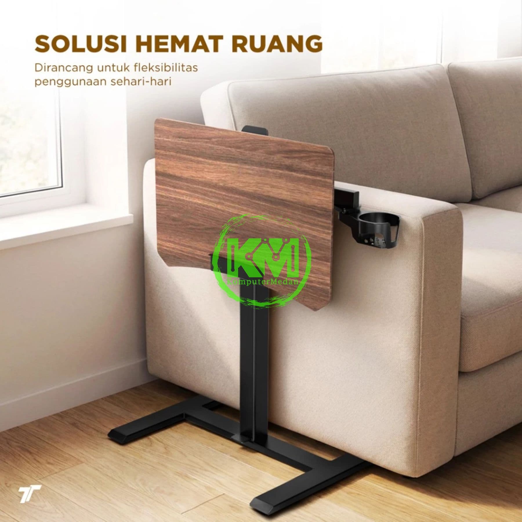 TTRACING TACTO PORTABLE STANDING DESK (ONYX/HOWLITE/WALNUT/OAK) - Image 4