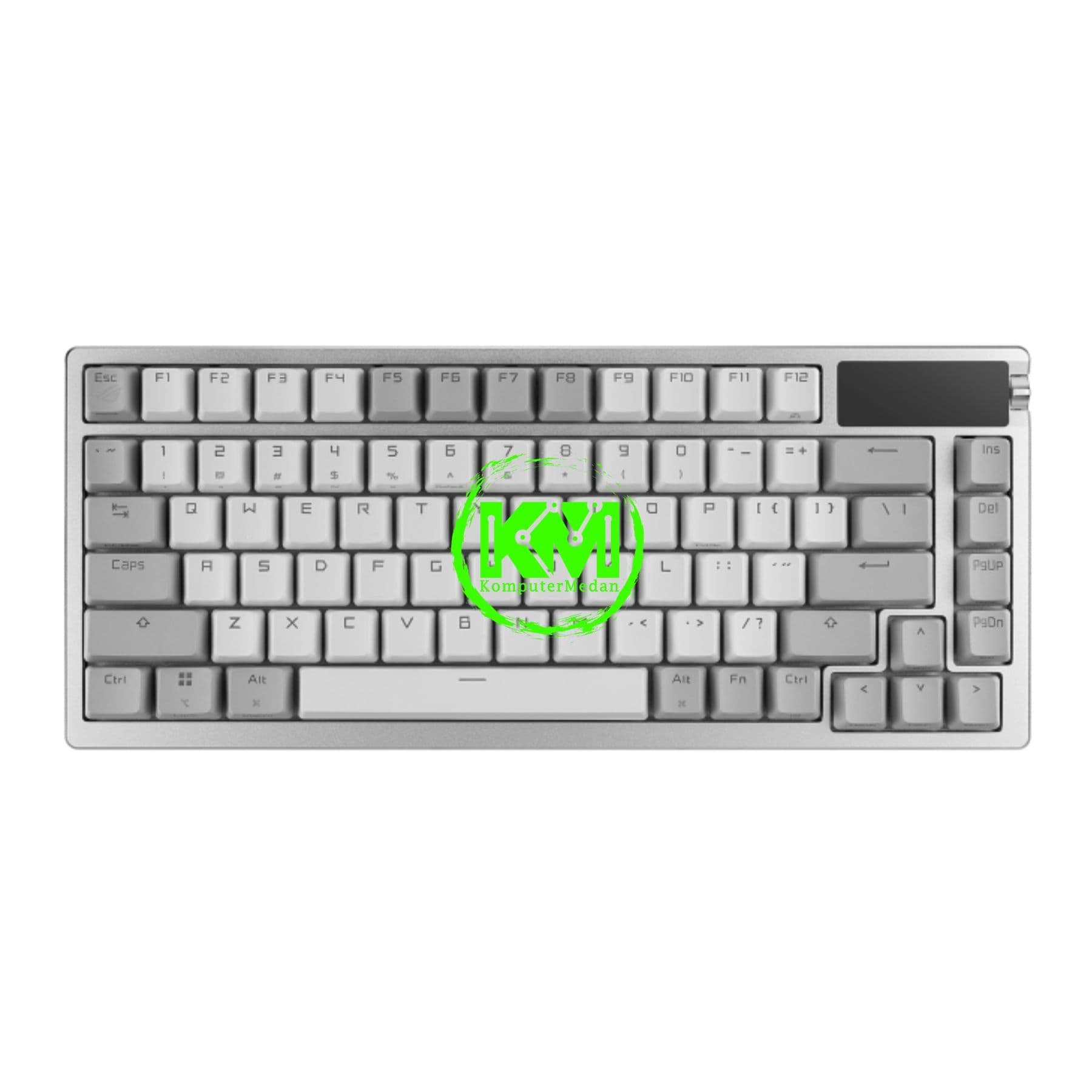 ASUS KEYBOARD ROG AZOTH WHITE - SNOW (LINEAR)/STORM(CLICKY) SWITCH - Image 5