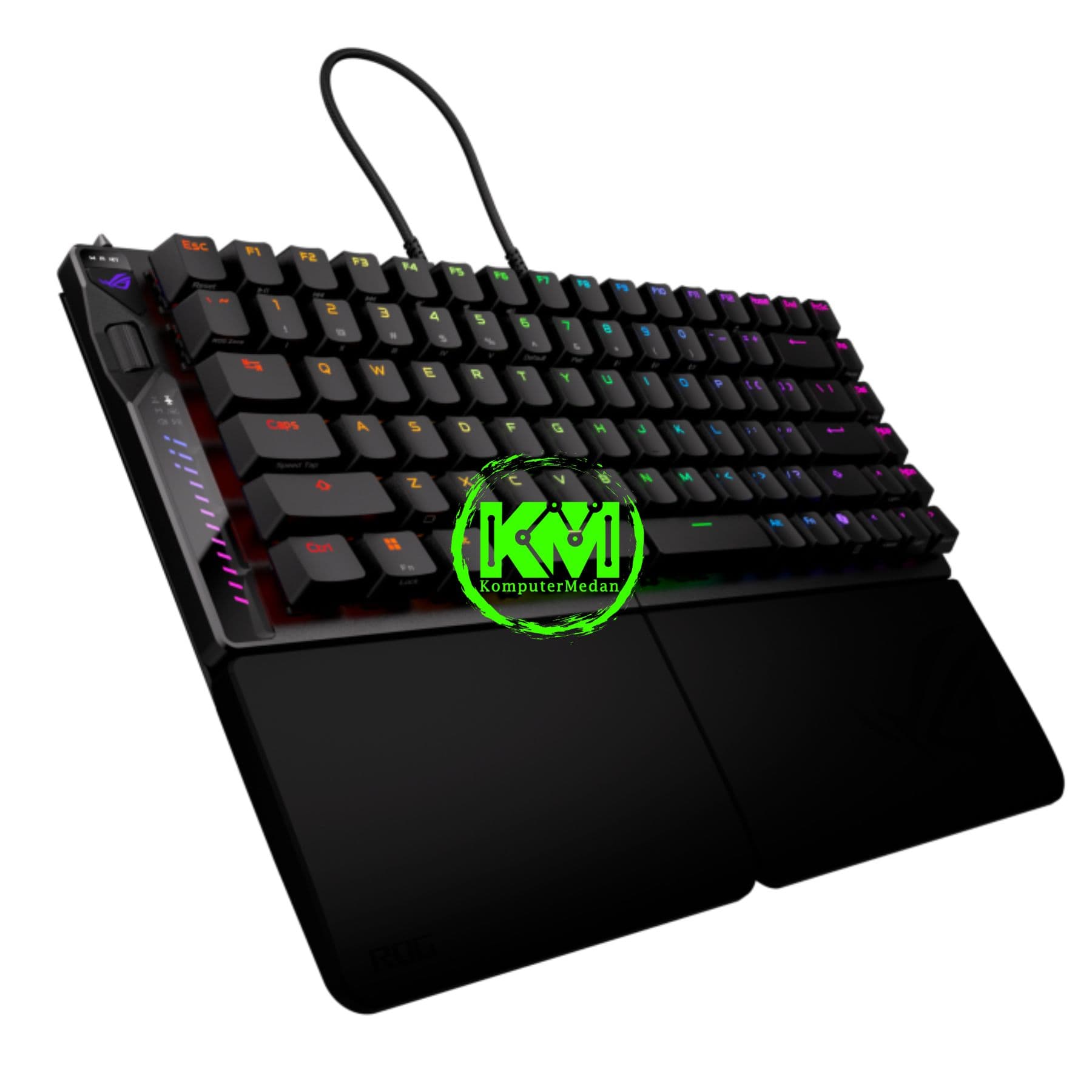 ASUS KEYBOARD ROG FALCATA SPLIT GAMING KEYBOARD - ROG HFX V2 MAGNETIC SWITCH - Image 4