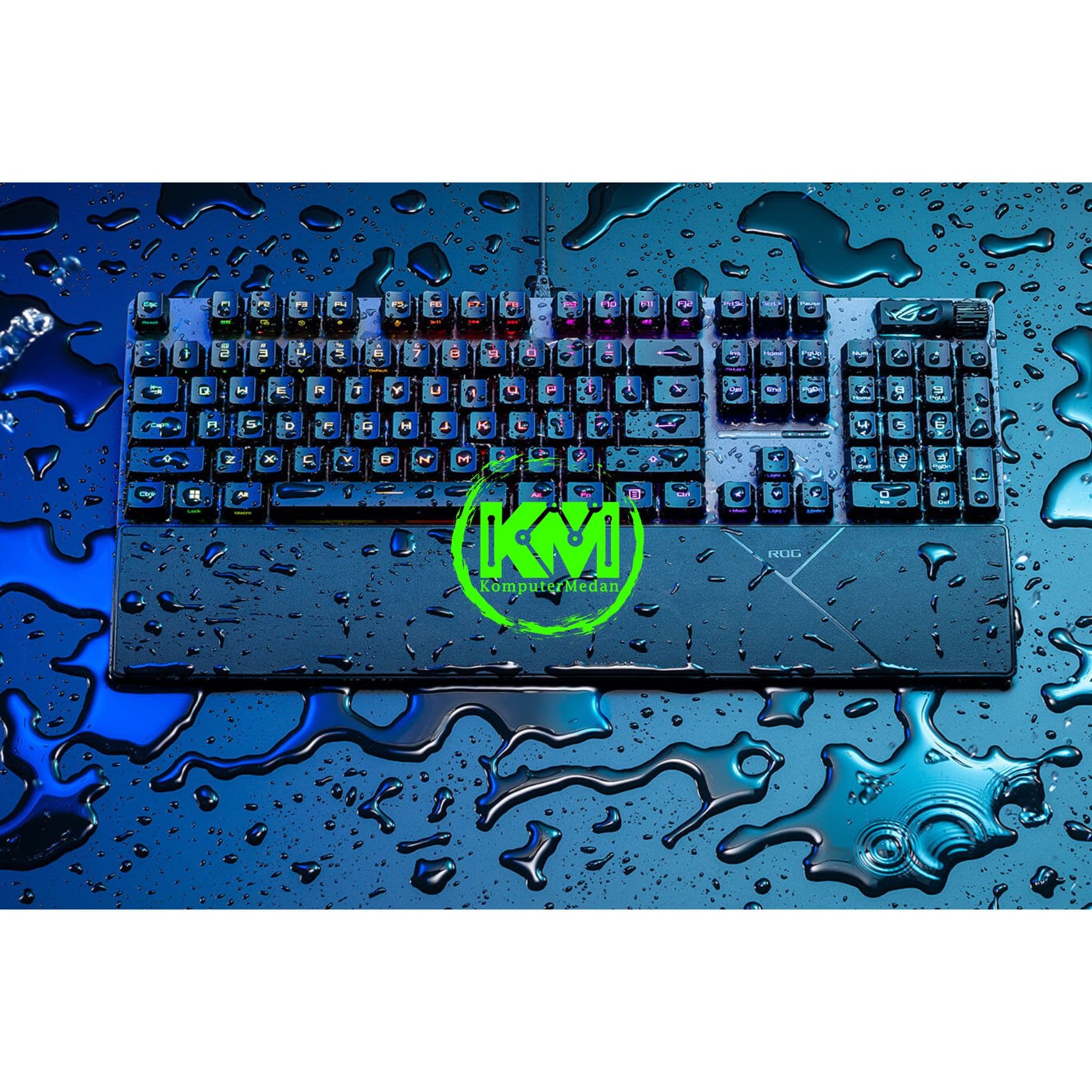 ASUS KEYBOARD ROG STRIX SCOPE II RX - BLUE/RED SWITCH - Image 5