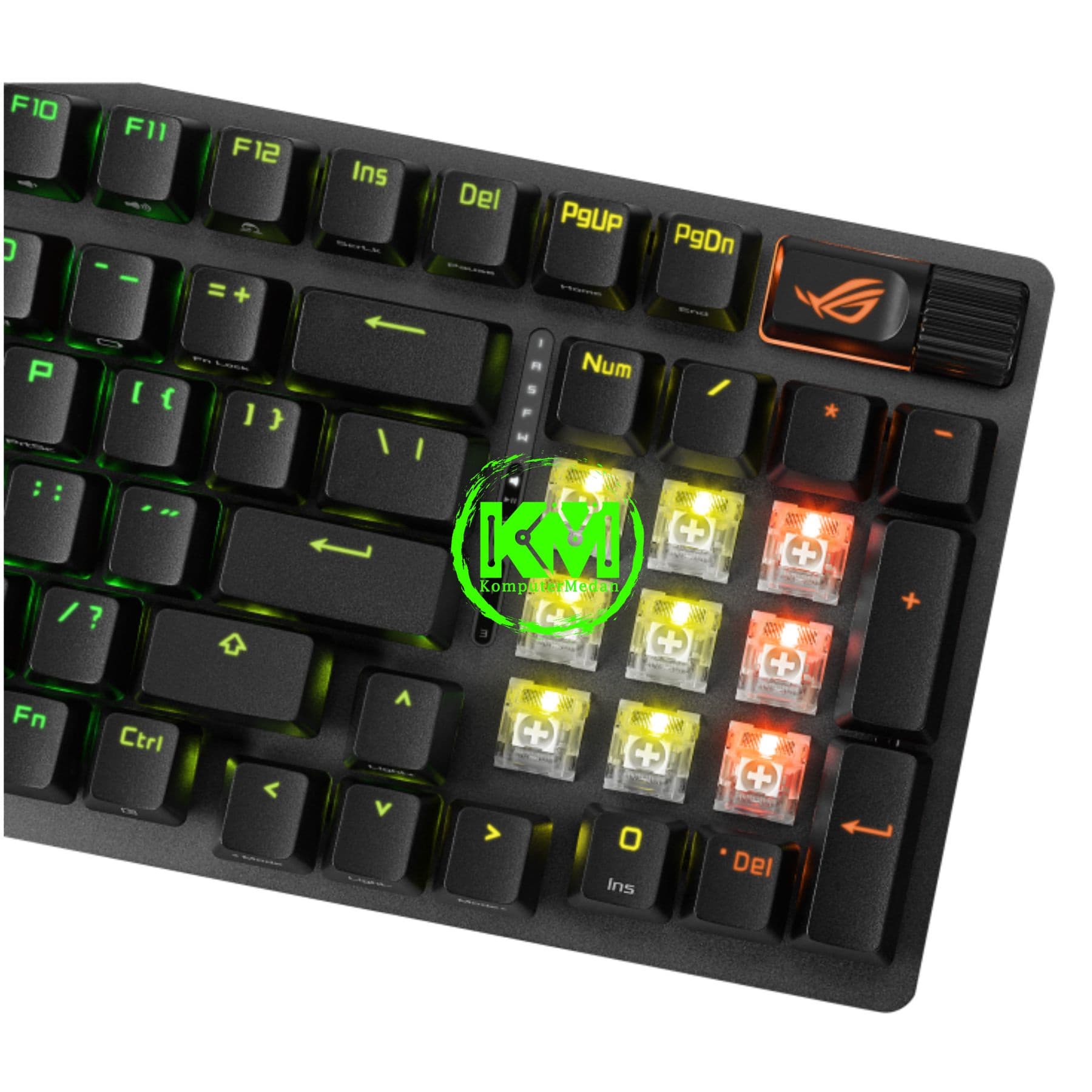 ASUS KEYBOARD ROG STRIX SCOPE II 96 WIRELESS BLACK | WHITE - SNOW SWITCH (LINEAR) - Image 5