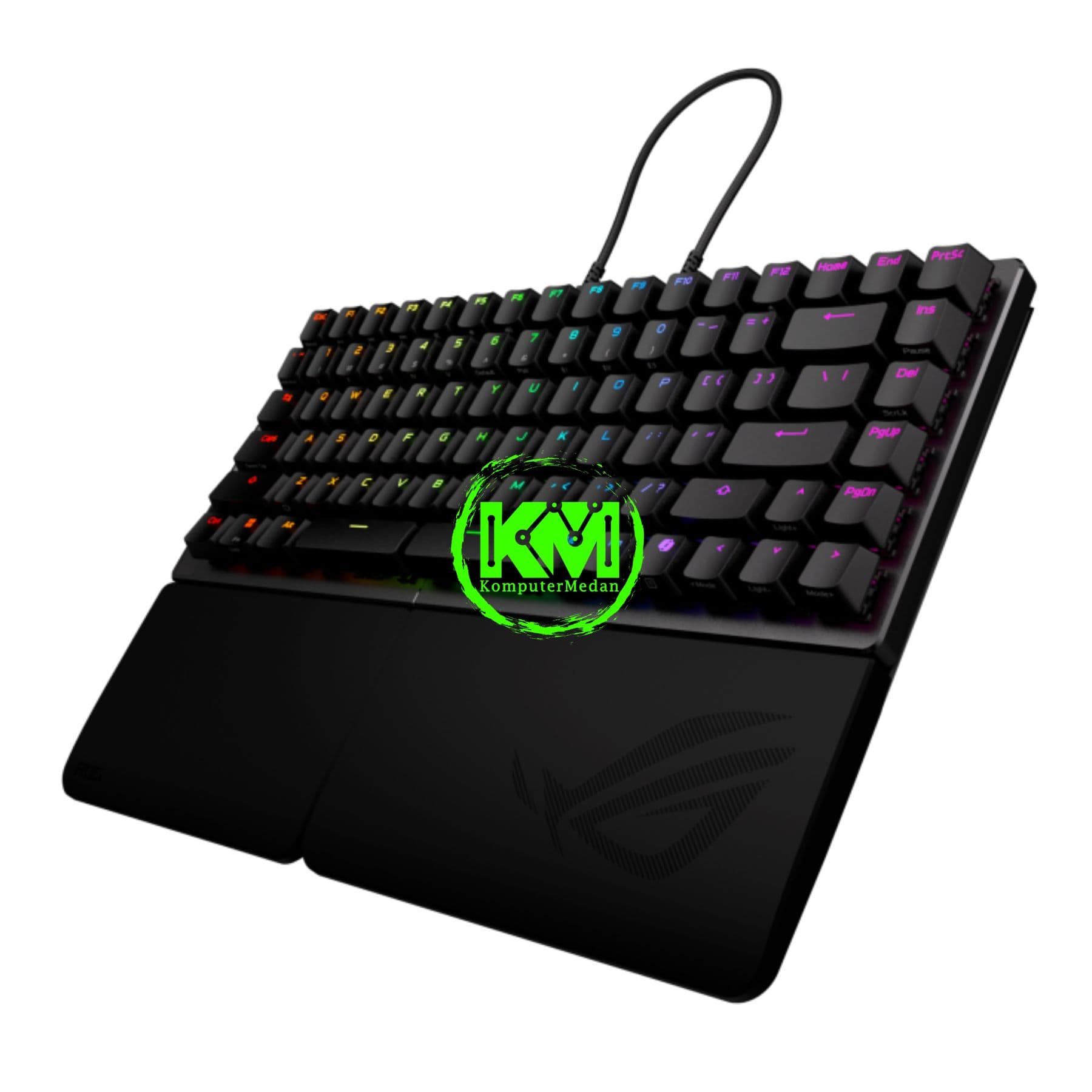ASUS KEYBOARD ROG FALCATA SPLIT GAMING KEYBOARD - ROG HFX V2 MAGNETIC SWITCH - Image 3