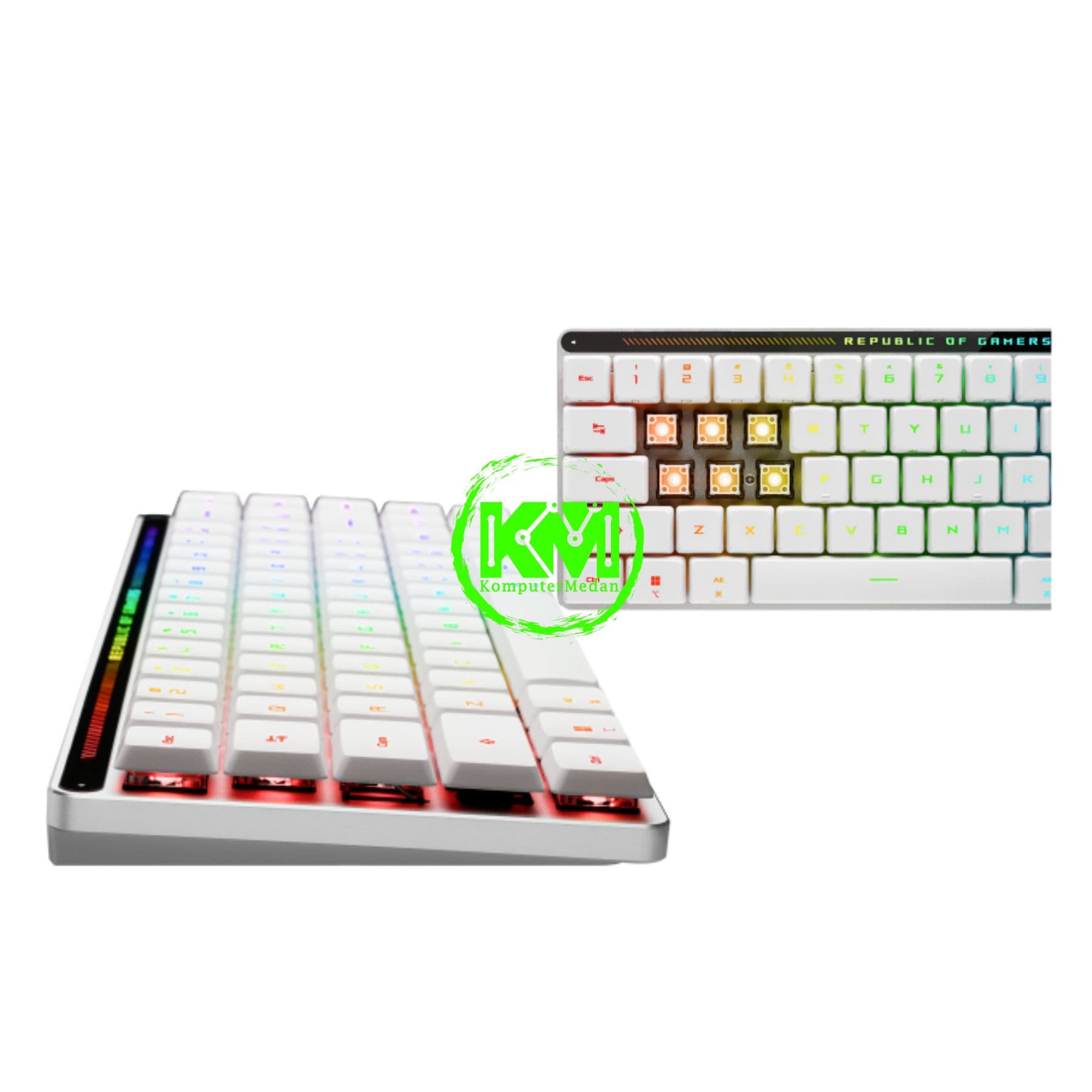ASUS KEYBOARD ROG FALCHION LOW PROFILE WIRELESS - RX LOW PROFILE SWITCH - Image 9